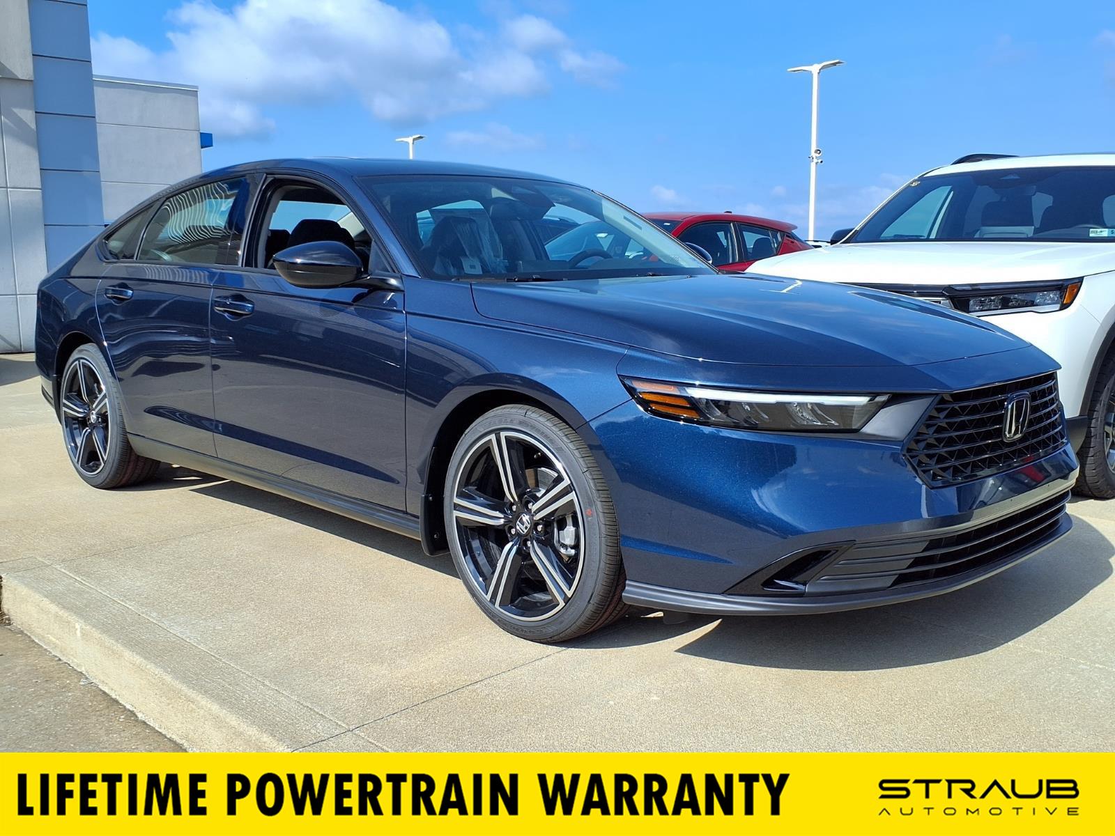 Canyon River Blue Metallic 2026 Honda Accord Sedan Front-Wheel Drive Continuously Variable Transmission