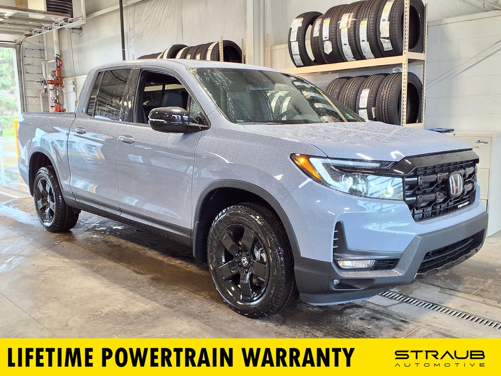 Sonic Gray Pearl 2026 Honda Ridgeline Pickup Truck All-Wheel Drive 9-Speed Automatic