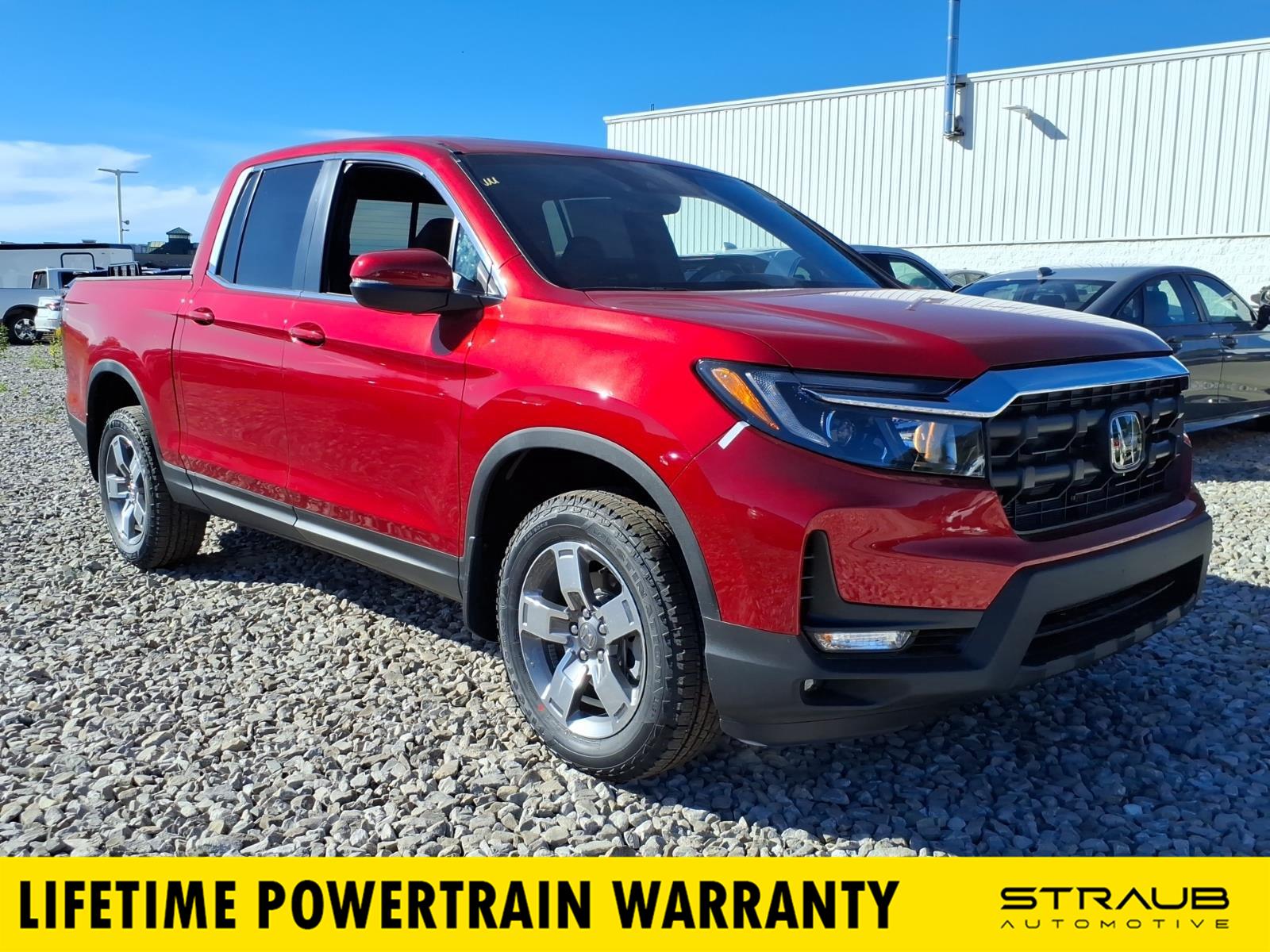 Radiant Red Metallic II 2026 Honda Ridgeline Pickup Truck All-Wheel Drive 9-Speed Automatic