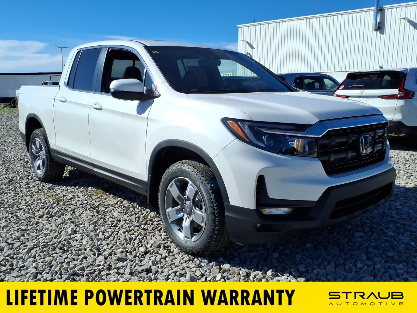 Platinum White Pearl 2026 Honda Ridgeline Pickup Truck All-Wheel Drive 9-Speed Automatic