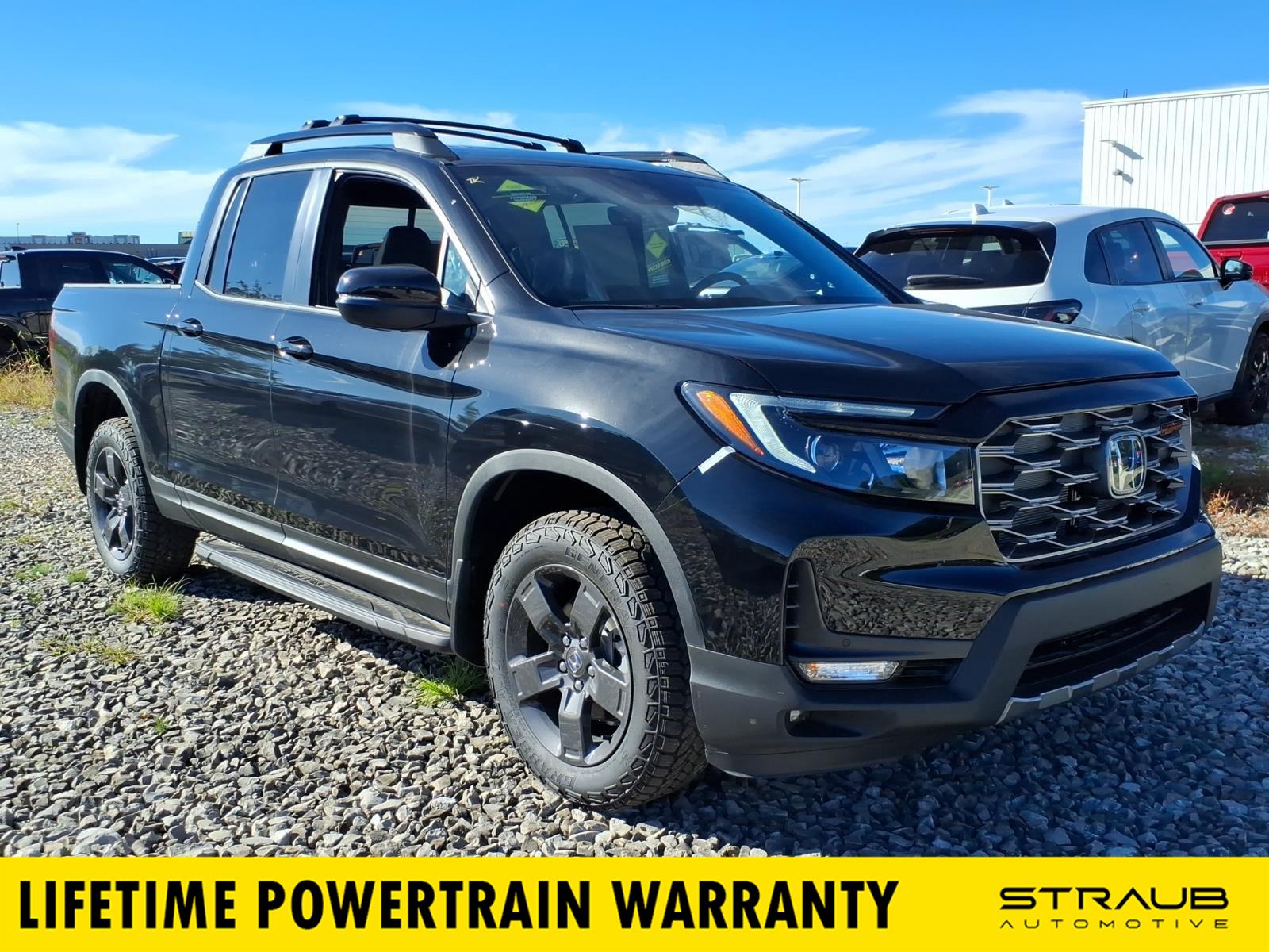 Crystal Black Pearl 2026 Honda Ridgeline Pickup Truck All-Wheel Drive 9-Speed Automatic