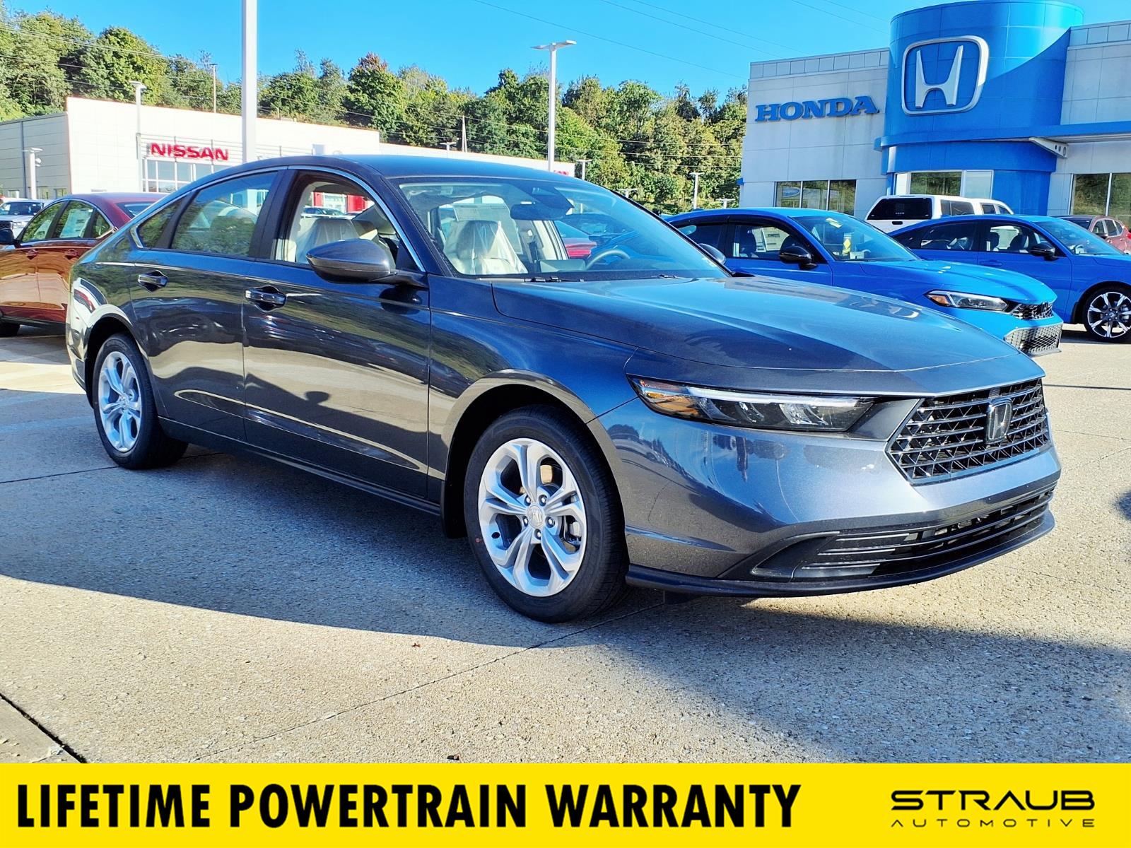 Meteorite Gray Metallic 2026 Honda Accord Sedan Front-Wheel Drive Continuously Variable Transmission