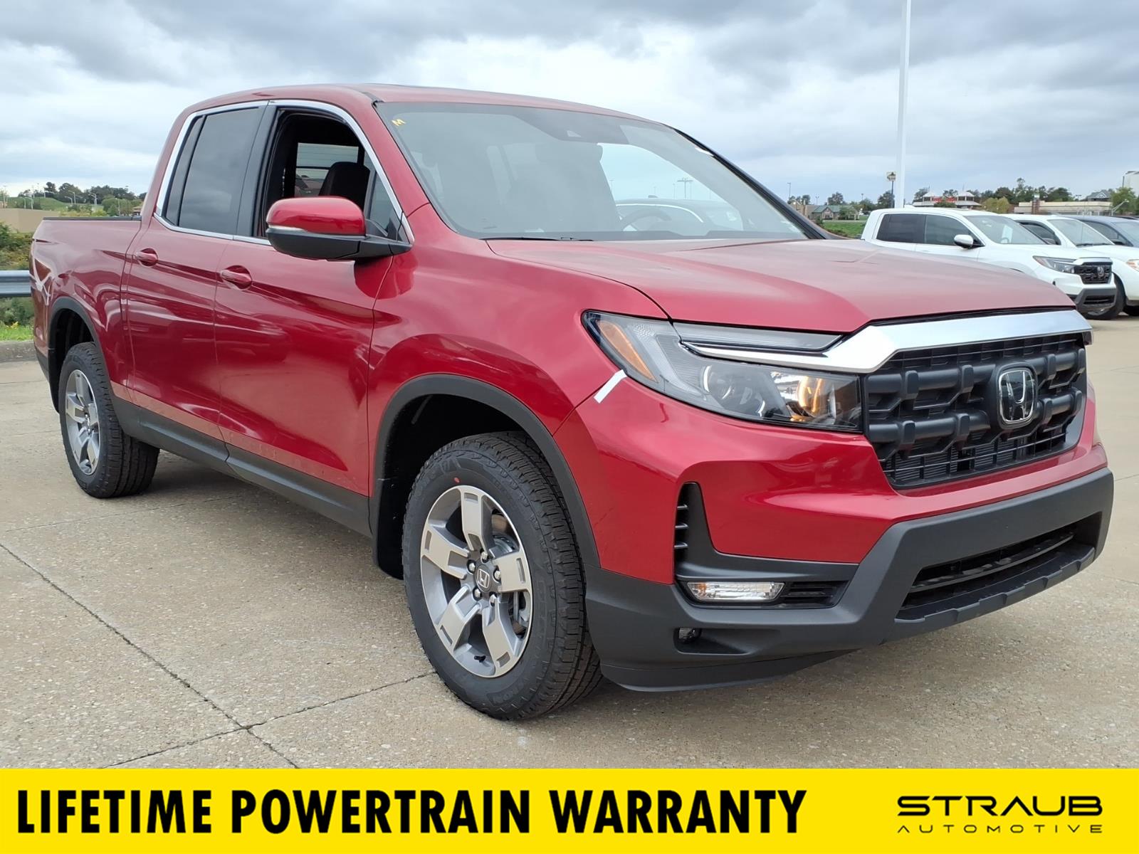 Radiant Red Metallic II 2026 Honda Ridgeline Pickup Truck All-Wheel Drive Automatic