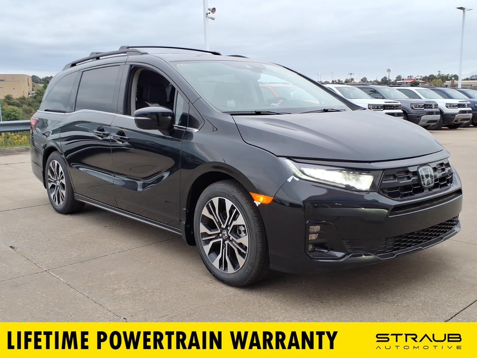 Crystal Black Pearl 2026 Honda Odyssey Minivan Front-Wheel Drive Automatic