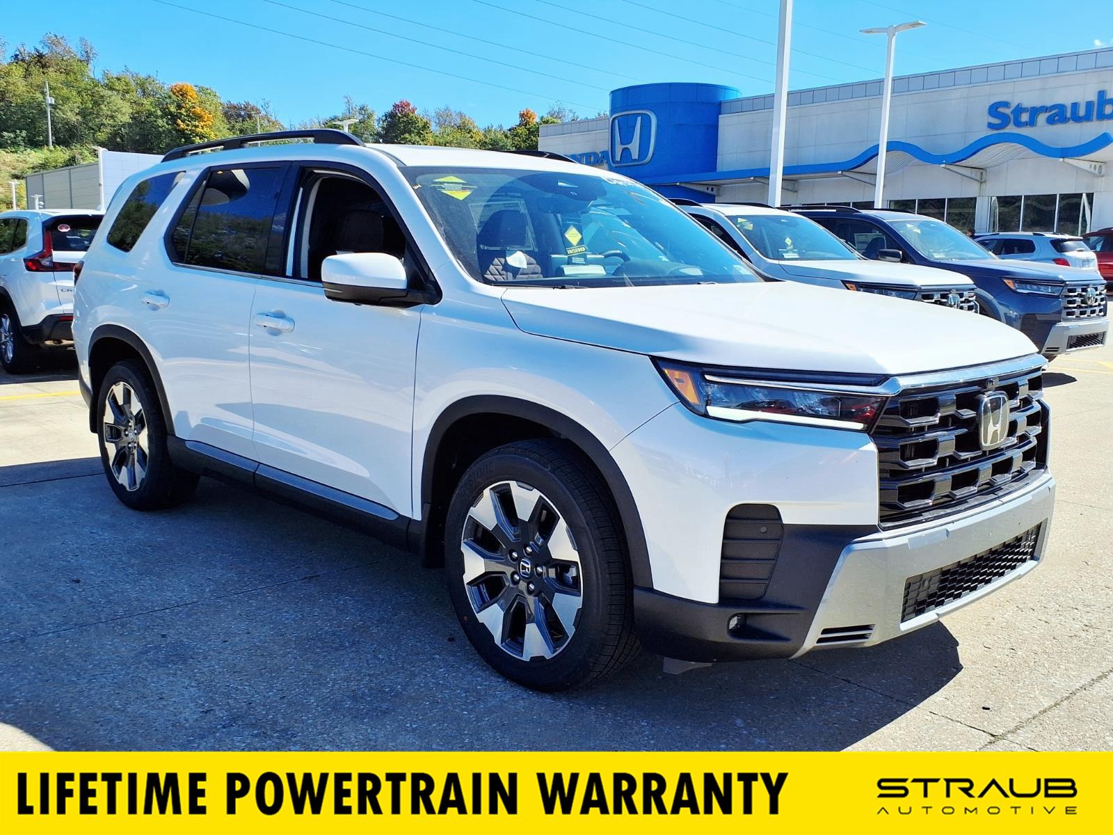 Platinum White Pearl 2026 Honda Pilot SUV / Crossover All-Wheel Drive Automatic