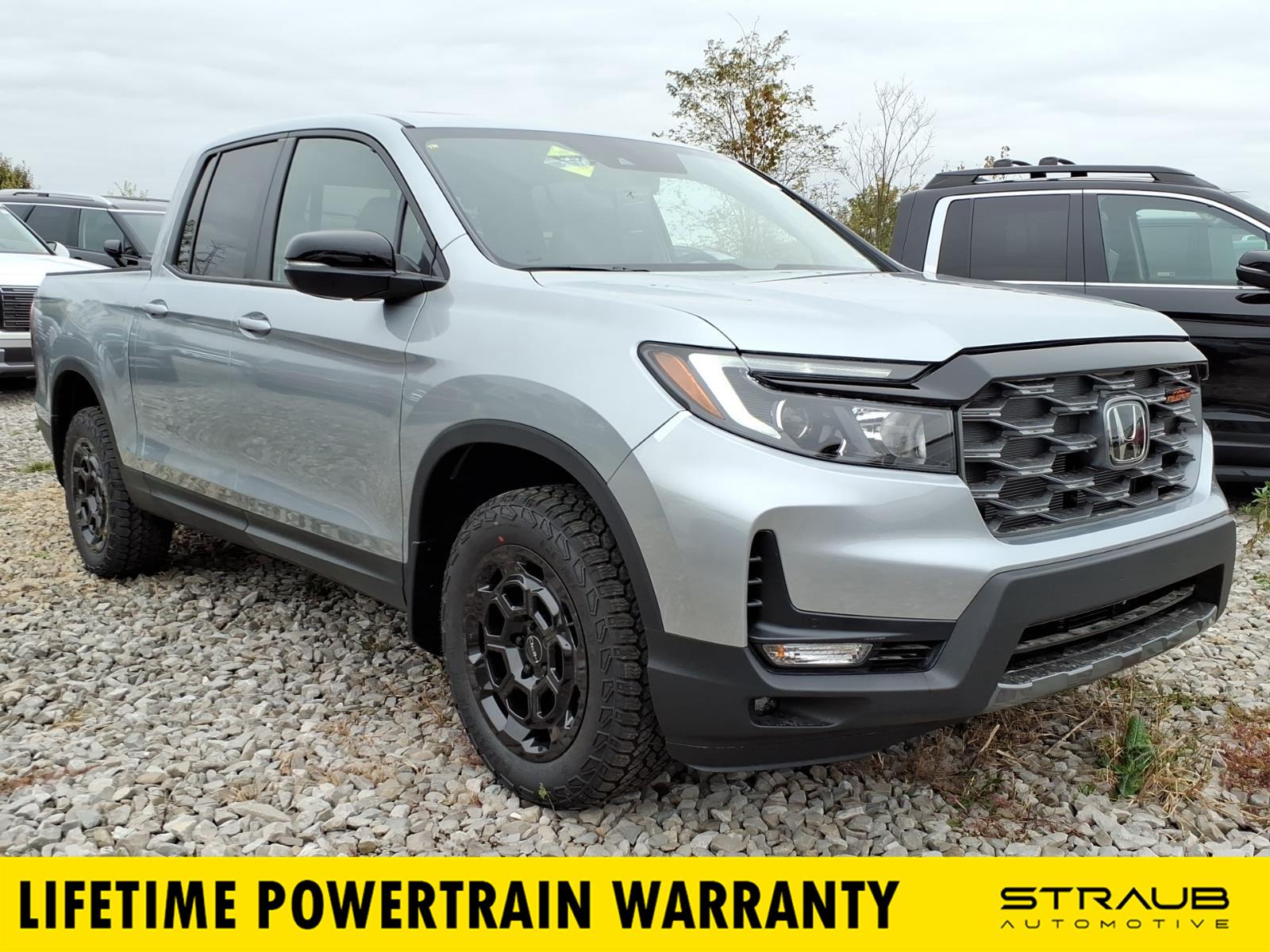 Solar Silver Metallic 2026 Honda Ridgeline Pickup Truck All-Wheel Drive Automatic