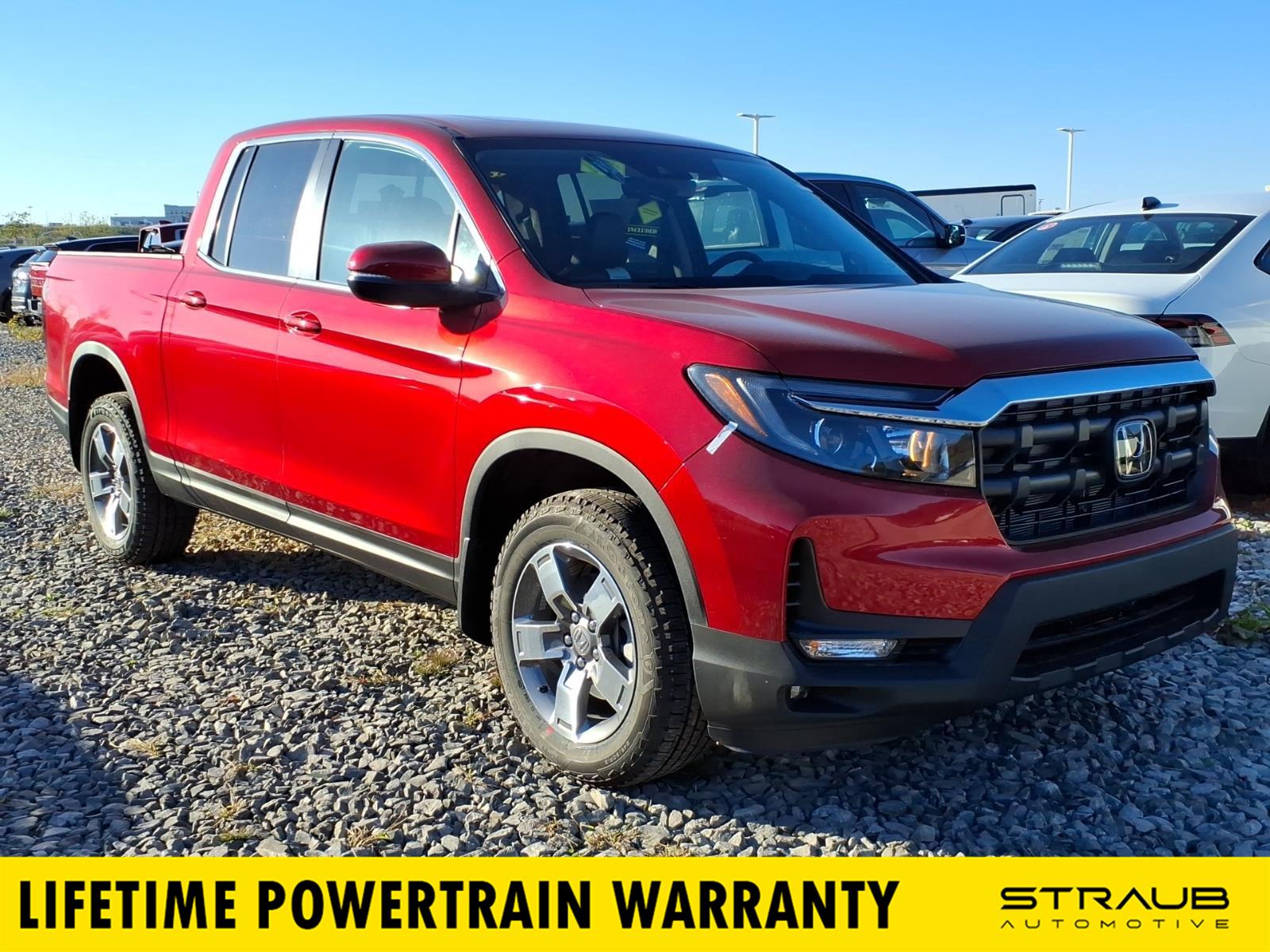 Radiant Red Metallic II 2026 Honda Ridgeline Pickup Truck All-Wheel Drive Automatic