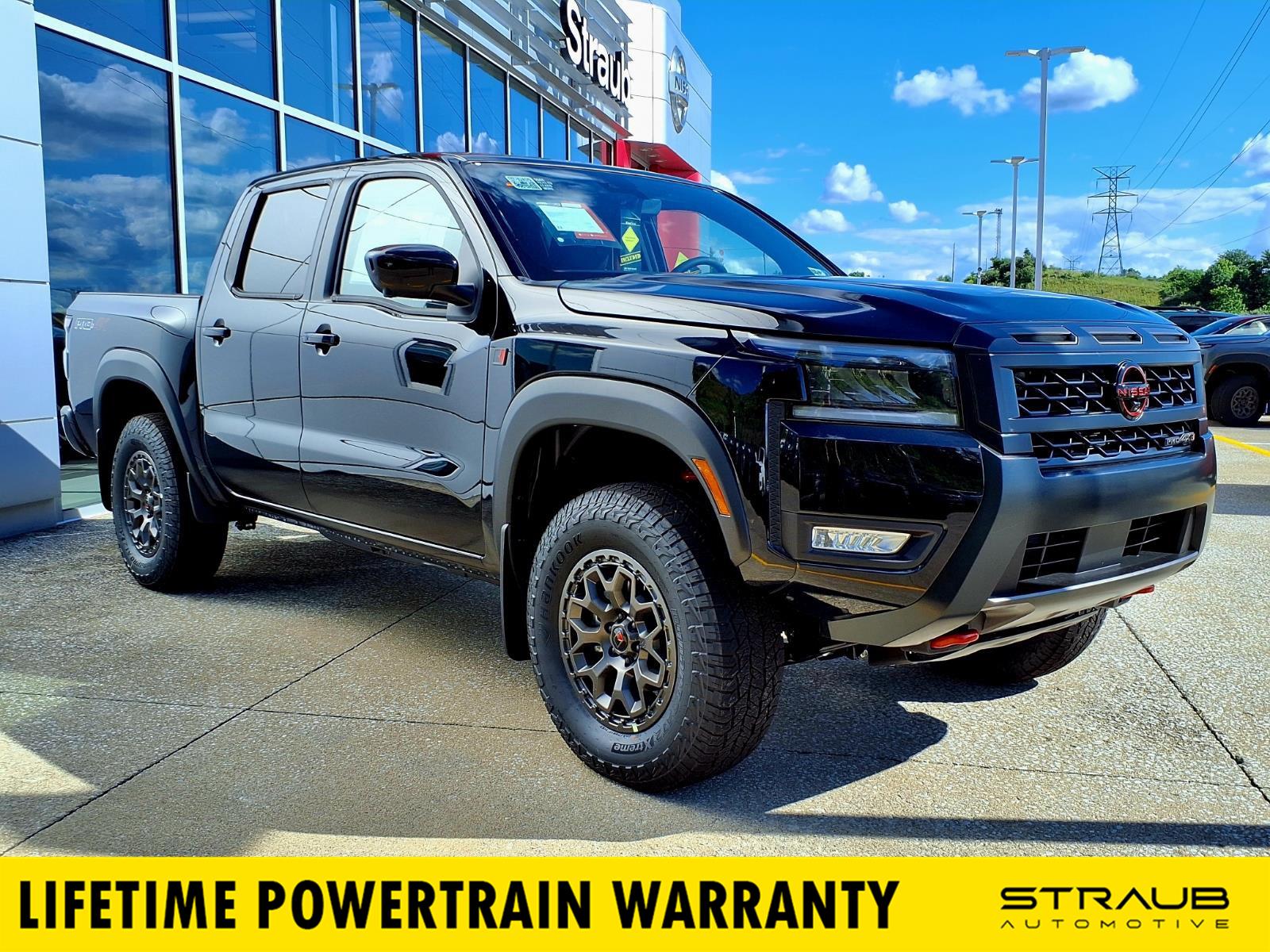 Super Black 2026 Nissan Frontier Pickup Truck Four-Wheel Drive Automatic