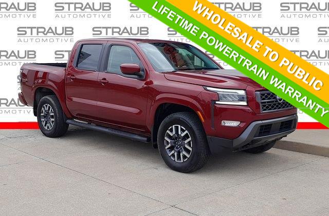 Cardinal Red Metallic Tricoat 2024 Nissan Frontier Pickup Truck Four-Wheel Drive Automatic