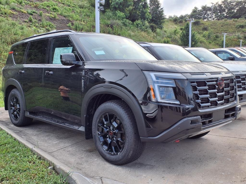 Super Black 2025 Nissan Armada SUV / Crossover Four-Wheel Drive Automatic