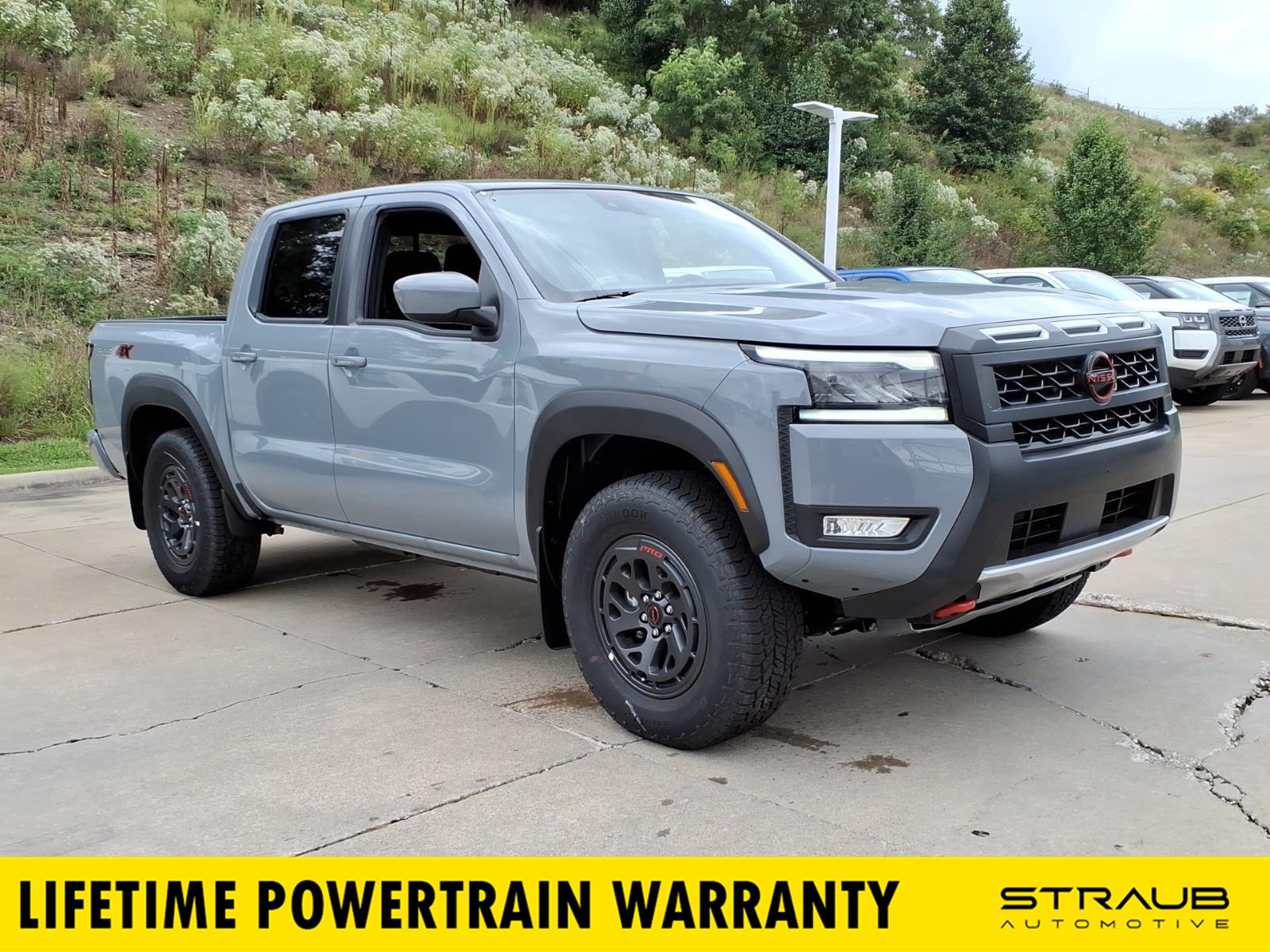 Boulder Gray Pearl 2026 Nissan Frontier Pickup Truck Four-Wheel Drive Automatic