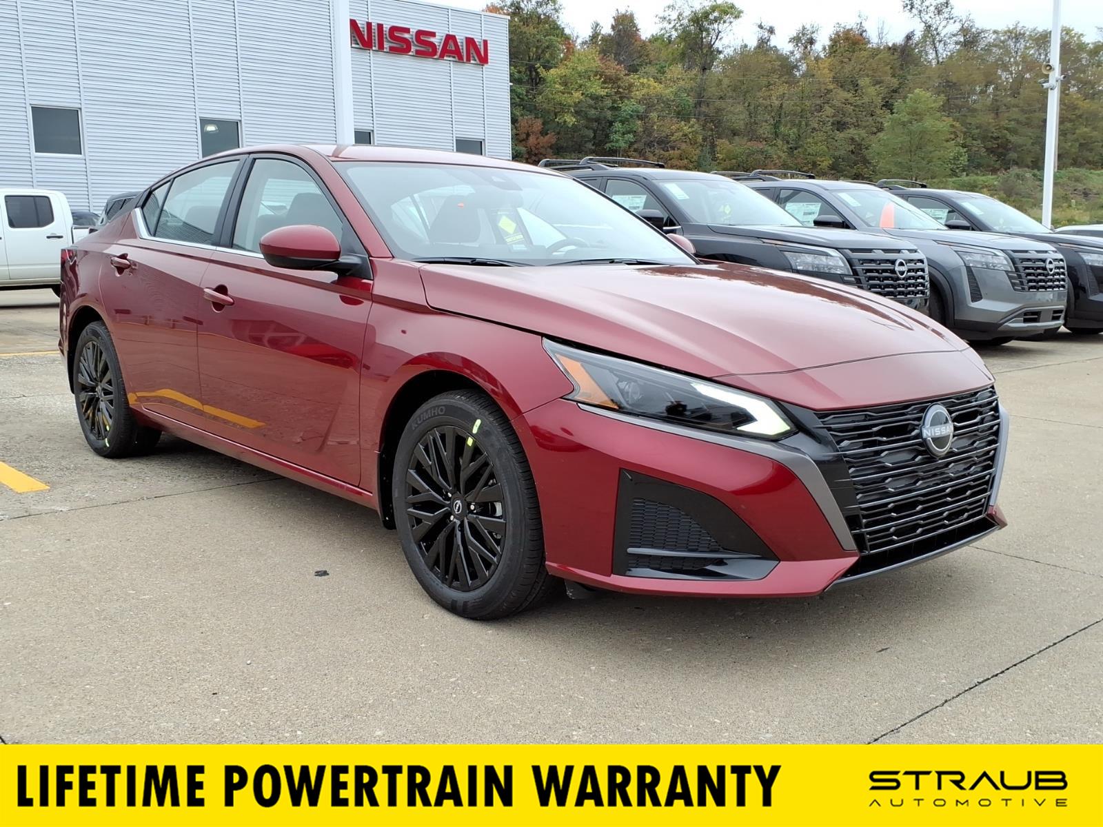 Red (Scarlet Ember Tintcoat) 2026 Nissan Altima Sedan All-Wheel Drive Continuously Variable Transmission