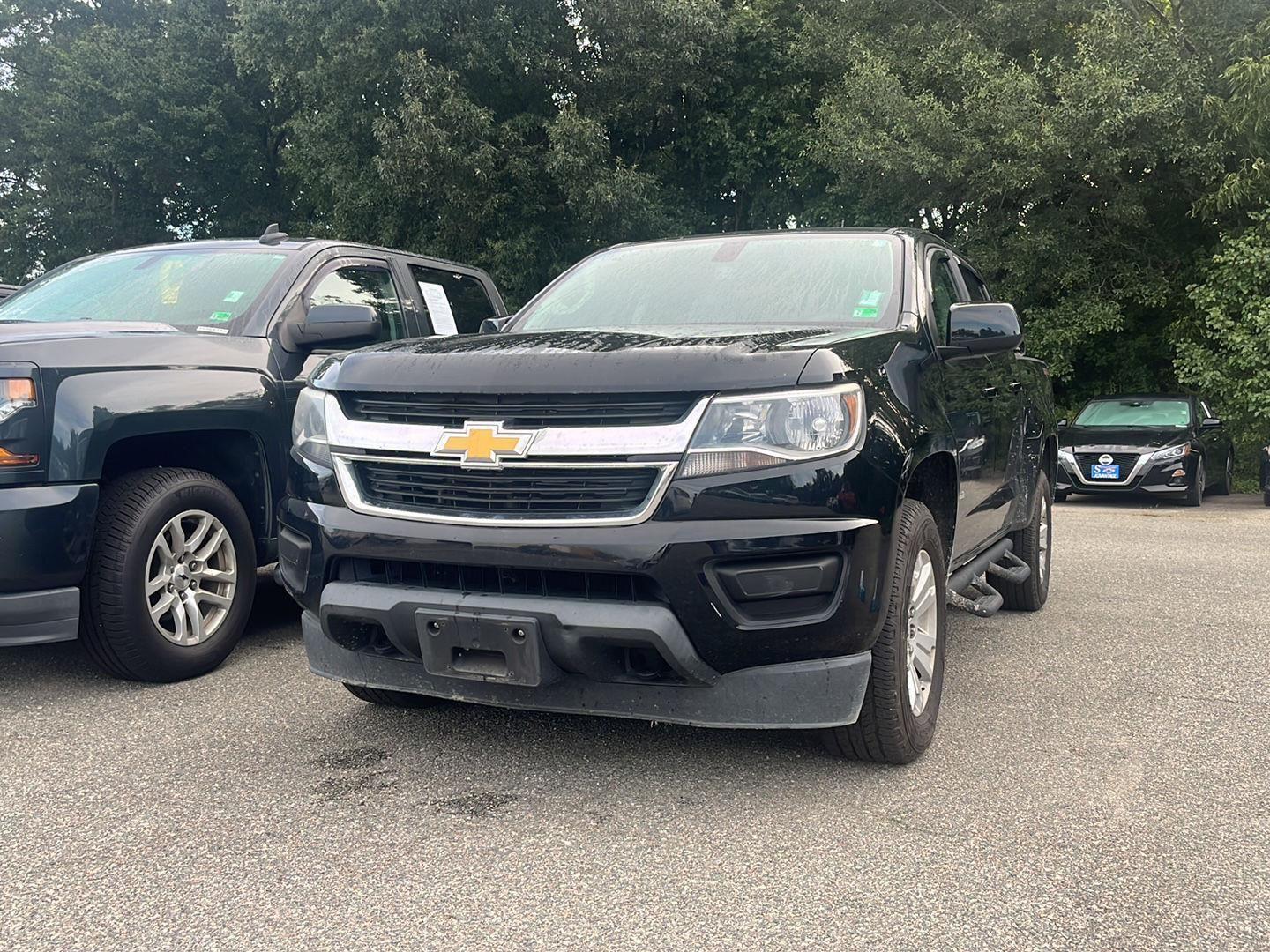 Black 2019 Chevrolet Colorado Pickup Truck Four-Wheel Drive 8-Speed Automatic