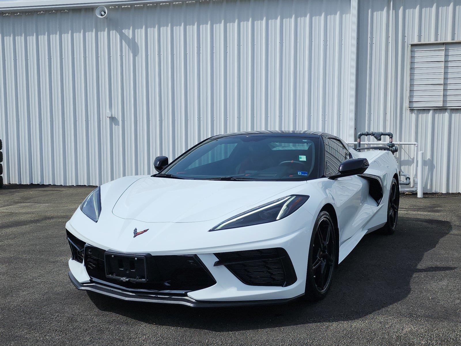 Arctic White 2023 Chevrolet Corvette Convertible Rear-Wheel Drive Automatic