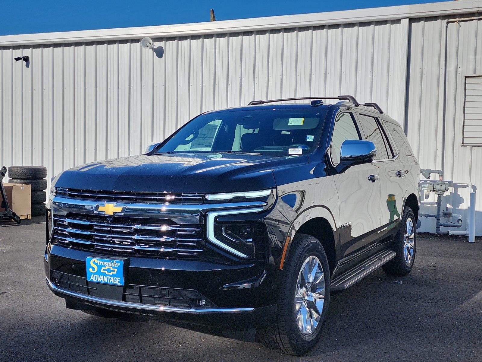 Black 2026 Chevrolet Tahoe SUV / Crossover Four-Wheel Drive Automatic