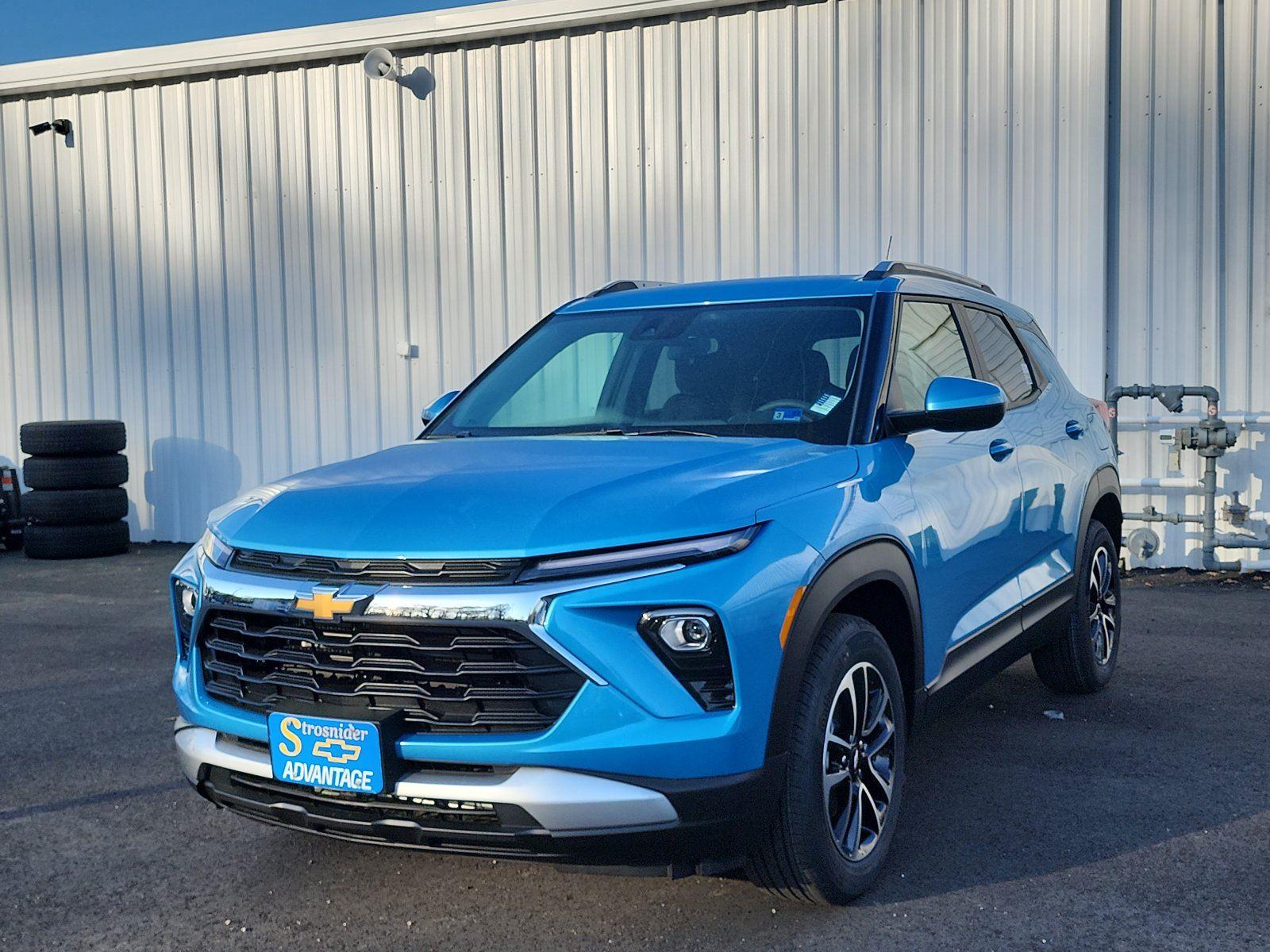 Marina Blue Metallic 2026 Chevrolet Trailblazer SUV / Crossover Front-Wheel Drive Continuously Variable Transmission