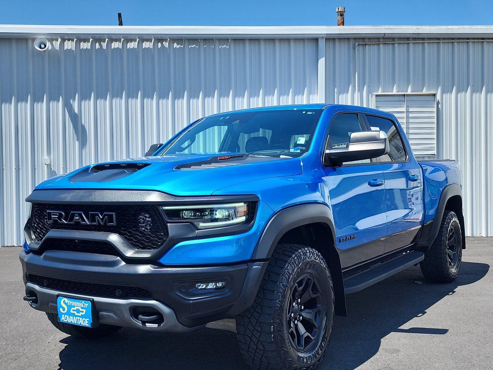 Hydro Blue Pearlcoat 2021 RAM 1500 Pickup Truck All-Wheel Drive Automatic