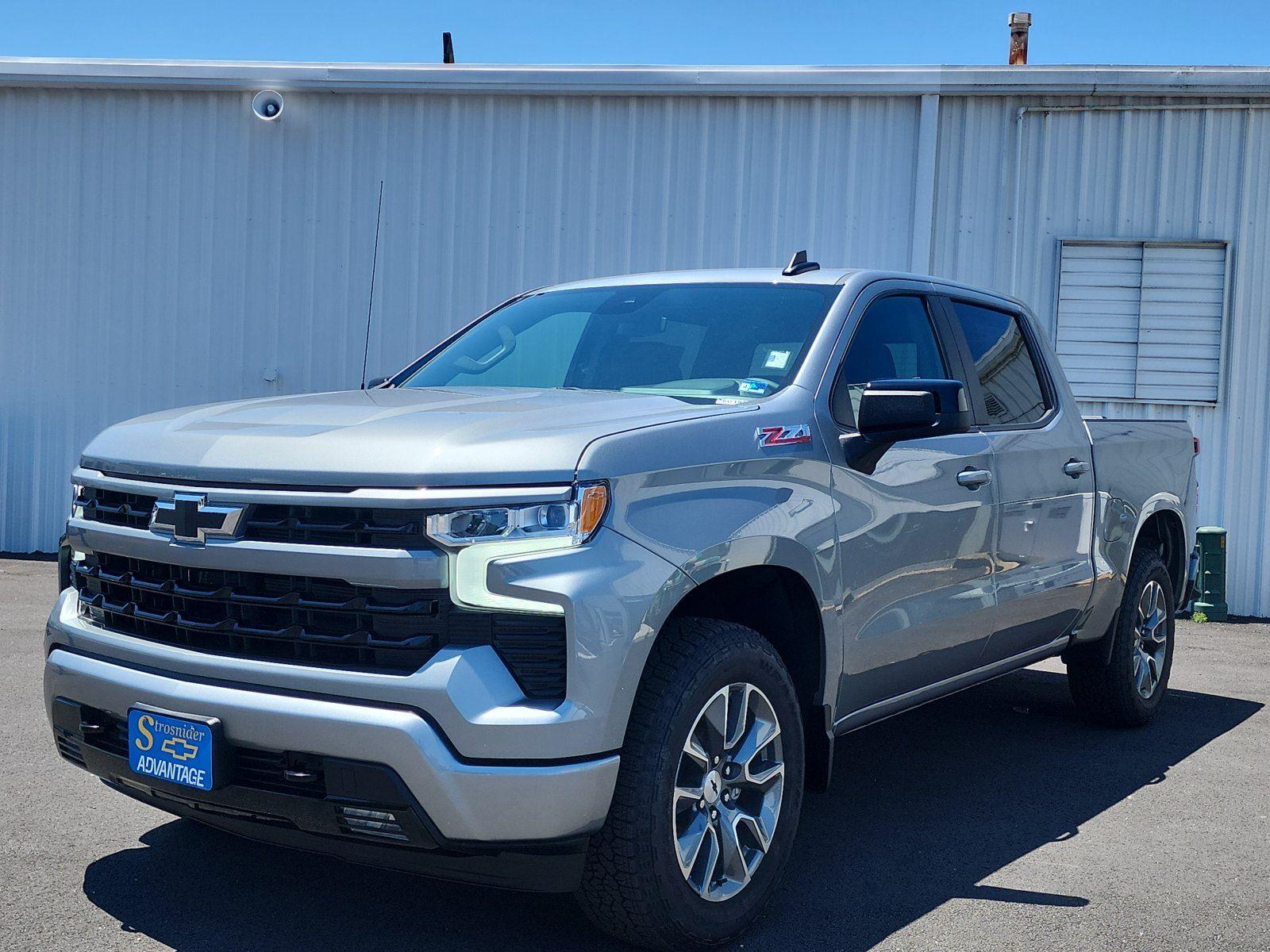 Sterling Gray Metallic 2026 Chevrolet Silverado 1500 Pickup Truck Four-Wheel Drive Automatic