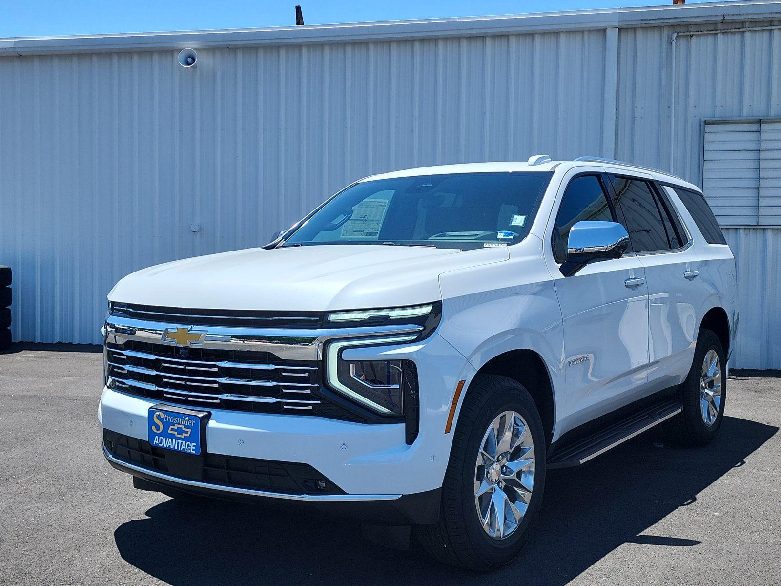 Polar White Tricoat 2026 Chevrolet Tahoe SUV / Crossover Four-Wheel Drive Automatic