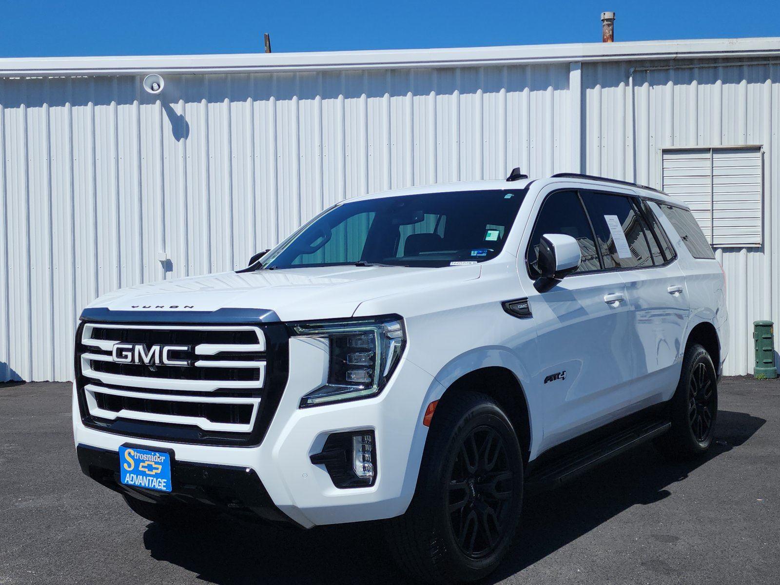 Summit White 2021 GMC Yukon SUV / Crossover Four-Wheel Drive Automatic