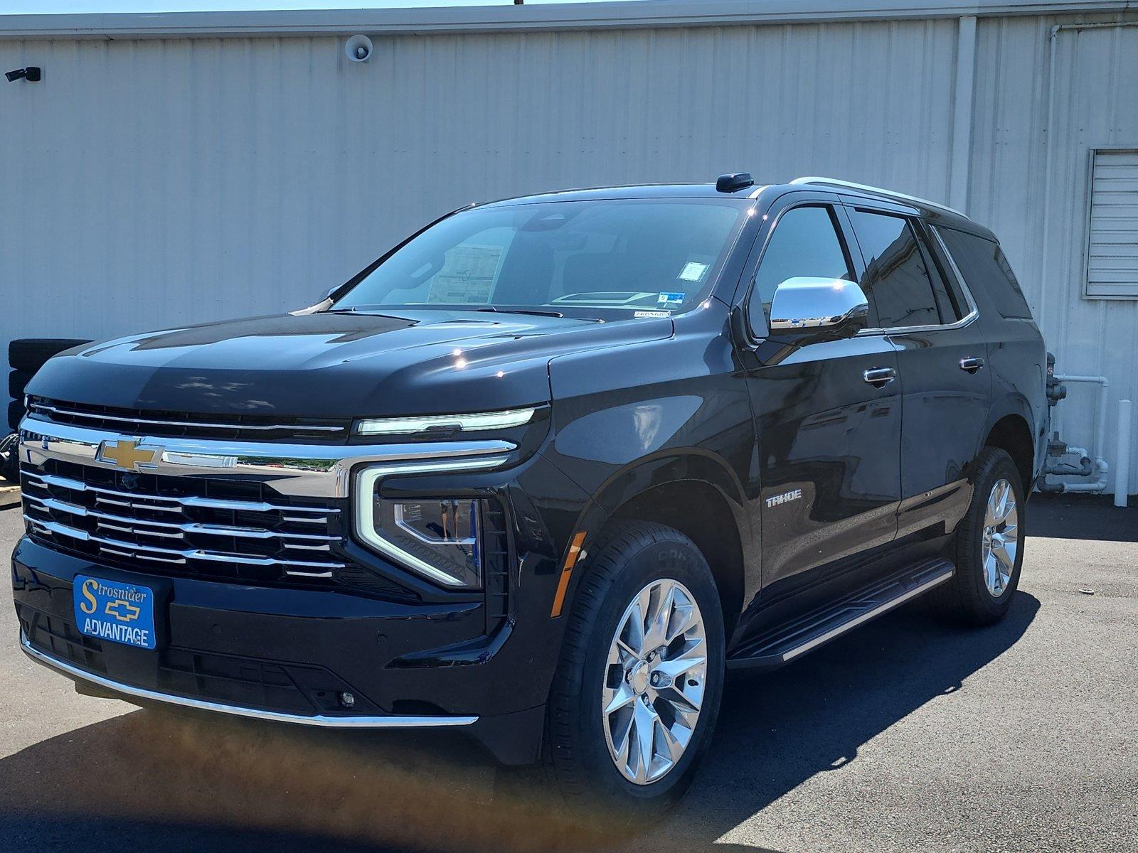 Black 2026 Chevrolet Tahoe SUV / Crossover Four-Wheel Drive Automatic