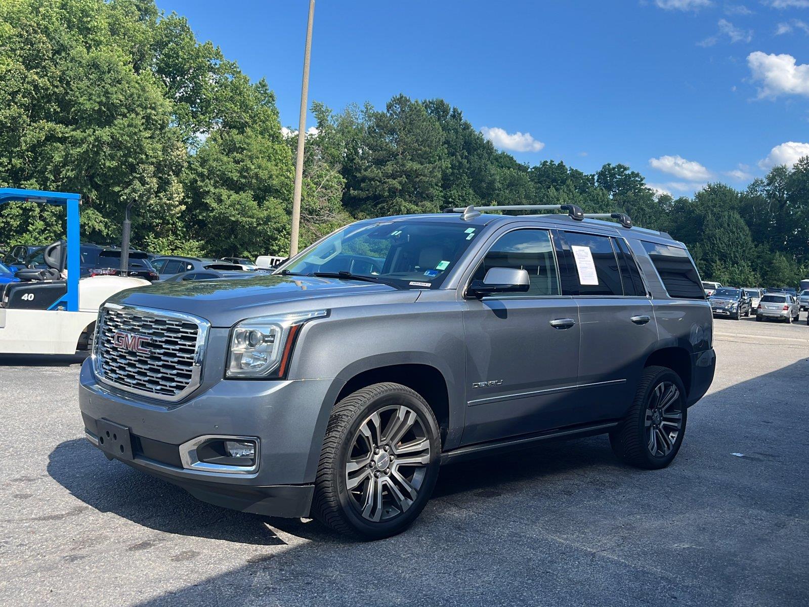 Gray (Satin Steel Metallic) 2020 GMC Yukon SUV / Crossover Four-Wheel Drive 10-Speed Automatic