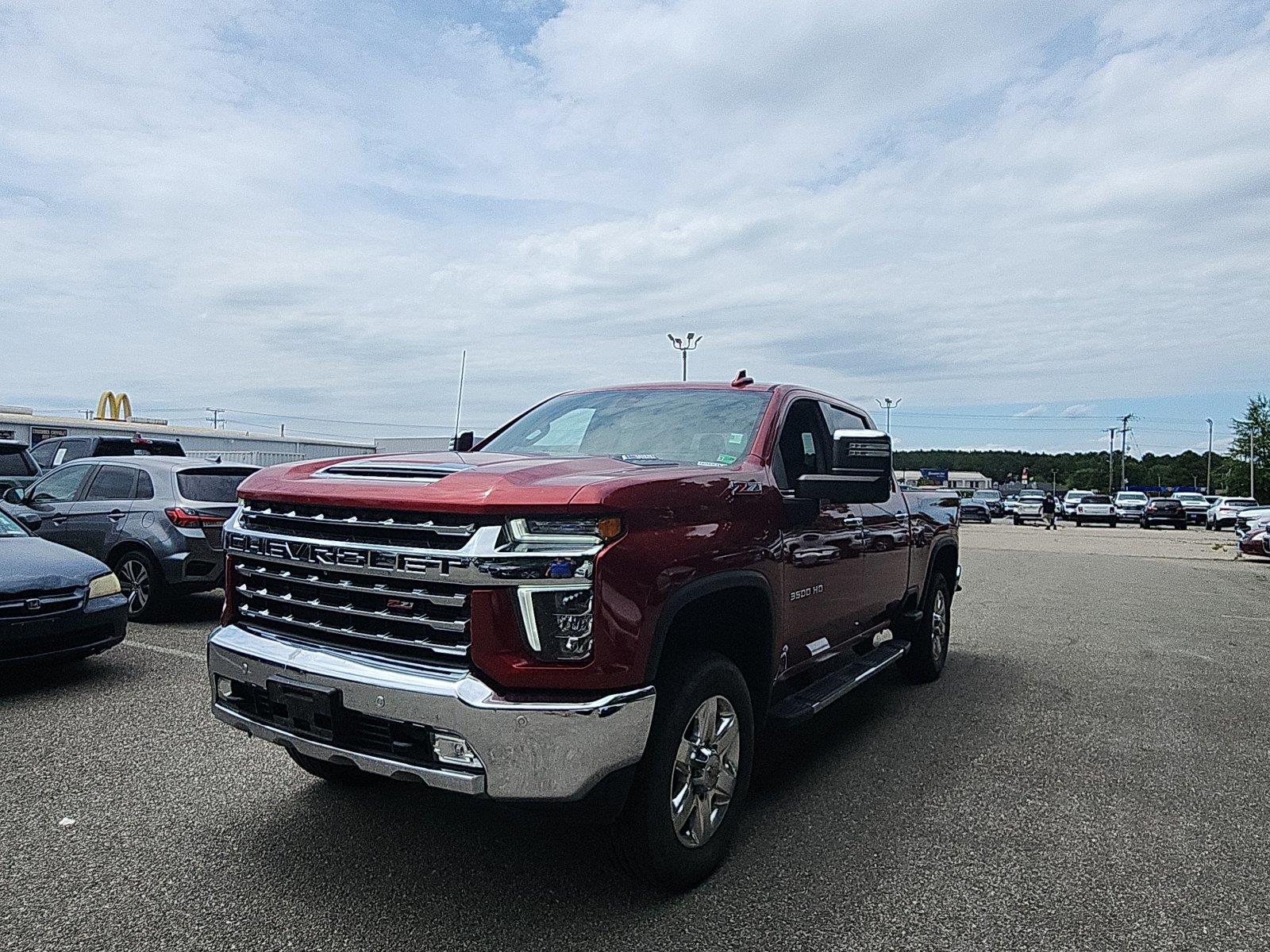 Cherry Red Tintcoat 2021 Chevrolet Silverado 3500HD Pickup Truck Four-Wheel Drive Automatic