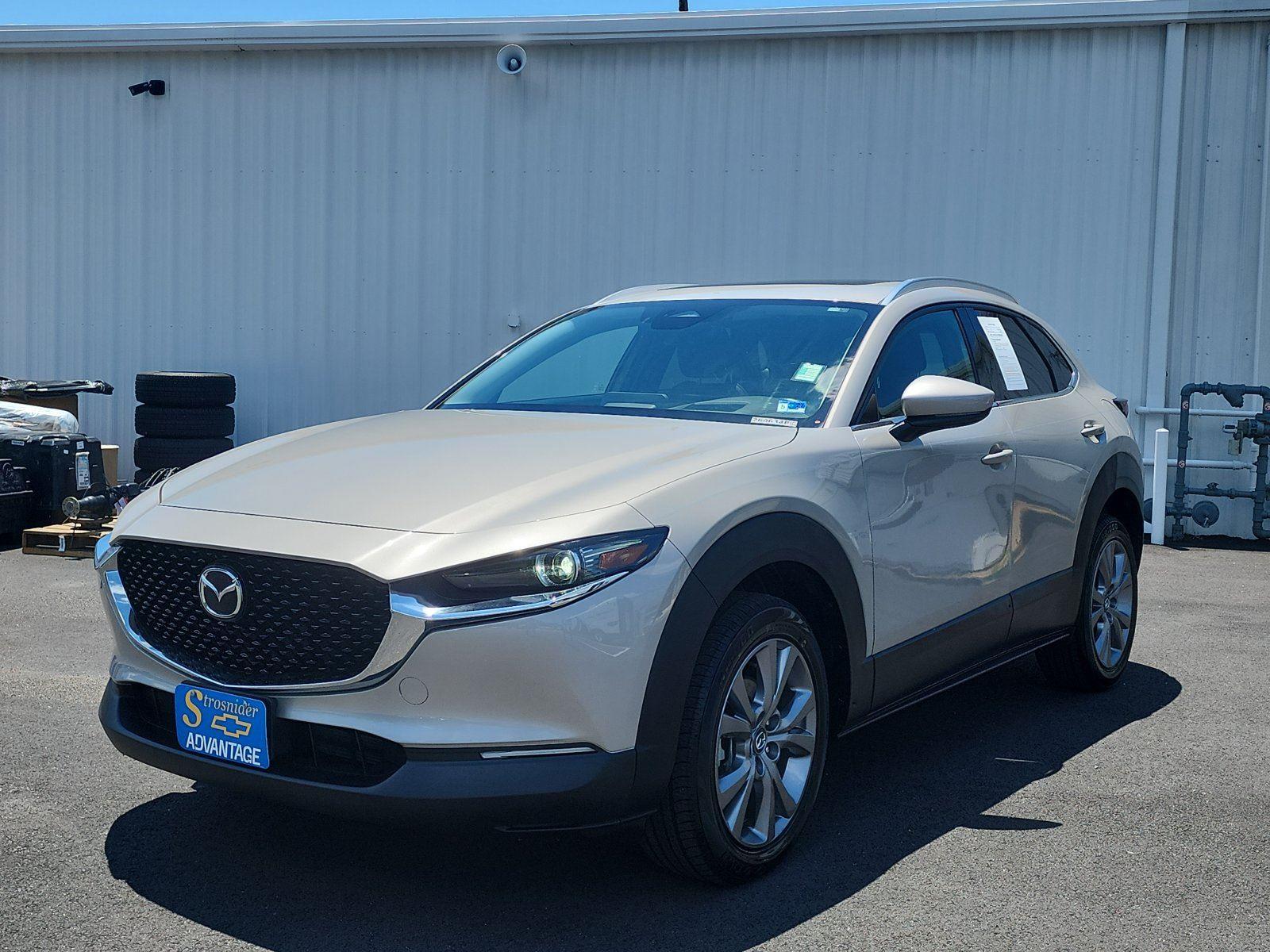 Gray (Platinum Quartz Metallic) 2024 Mazda CX-30 SUV / Crossover All-Wheel Drive Automatic