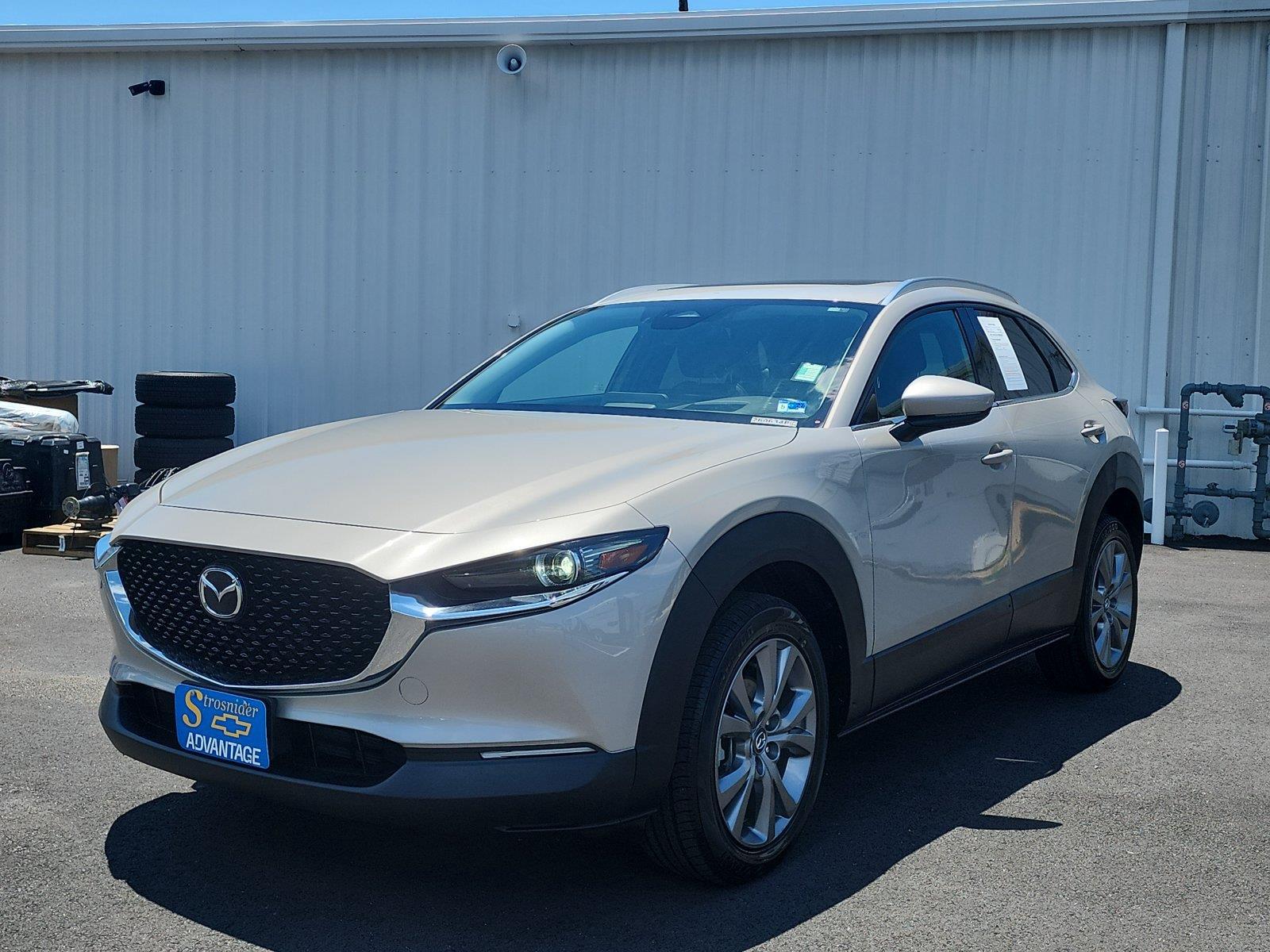 Gray (Platinum Quartz Metallic) 2024 Mazda CX-30 SUV / Crossover All-Wheel Drive Automatic