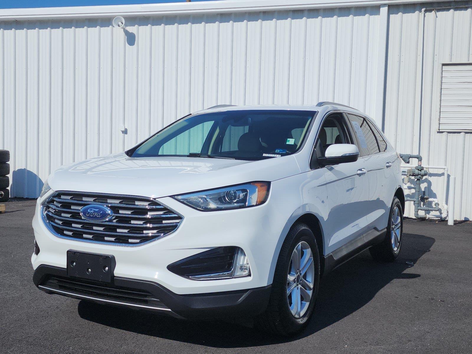 White 2019 Ford Edge SUV / Crossover All-Wheel Drive Automatic