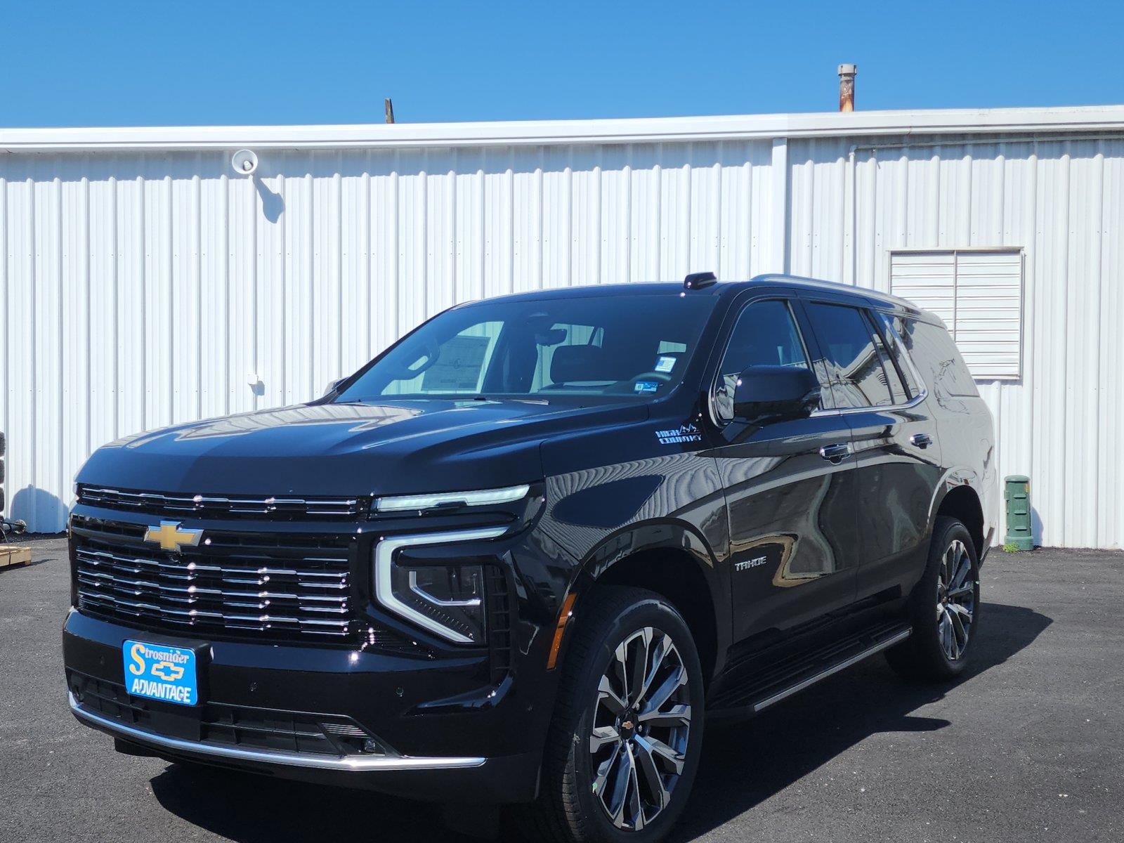 Black 2026 Chevrolet Tahoe SUV / Crossover Four-Wheel Drive Automatic