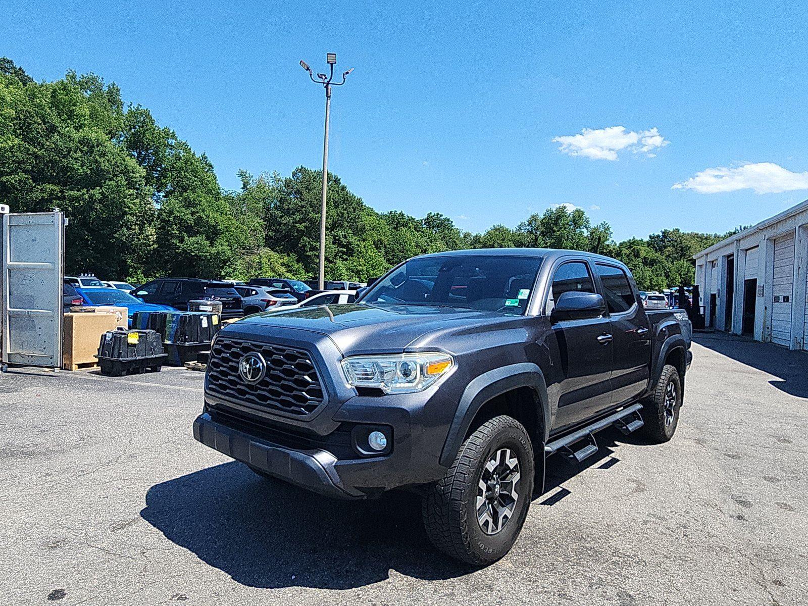 Magnetic Gray Metallic 2021 Toyota Tacoma Pickup Truck Four-Wheel Drive Automatic