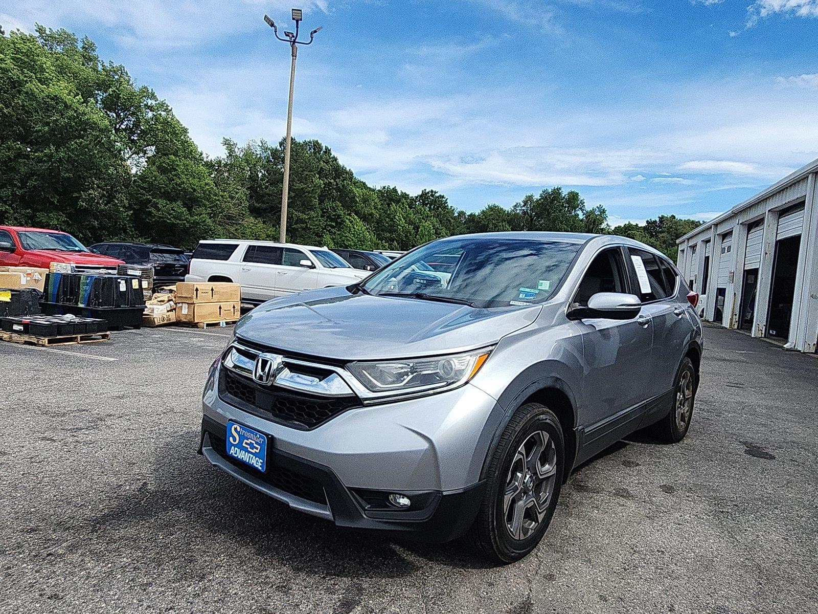 Lunar Silver Metallic 2018 Honda CR-V SUV / Crossover All-Wheel Drive Continuously Variable Transmission