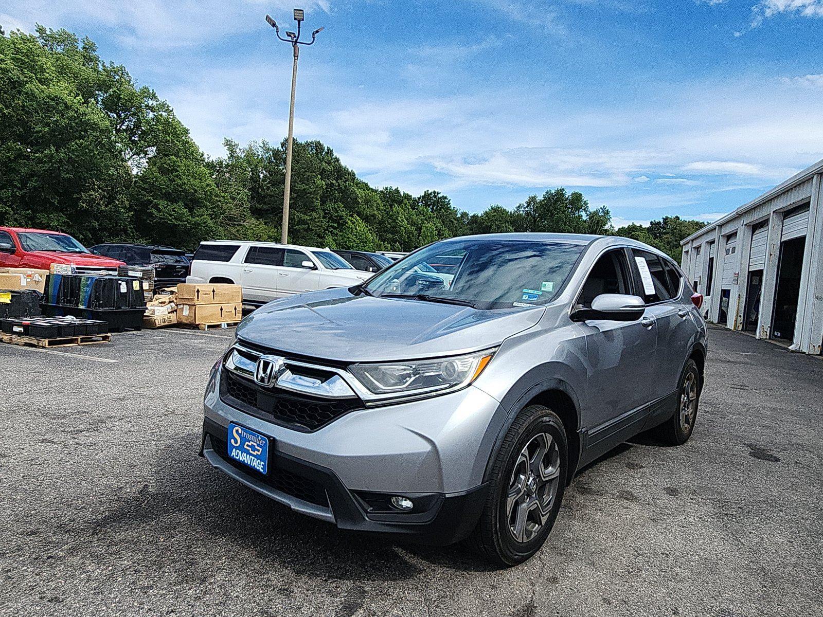 Lunar Silver Metallic 2018 Honda CR-V SUV / Crossover All-Wheel Drive Continuously Variable Transmission