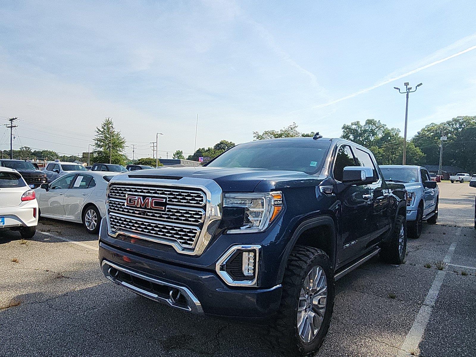 Pacific Blue Metallic 2021 GMC Sierra 1500 Pickup Truck Four-Wheel Drive Automatic