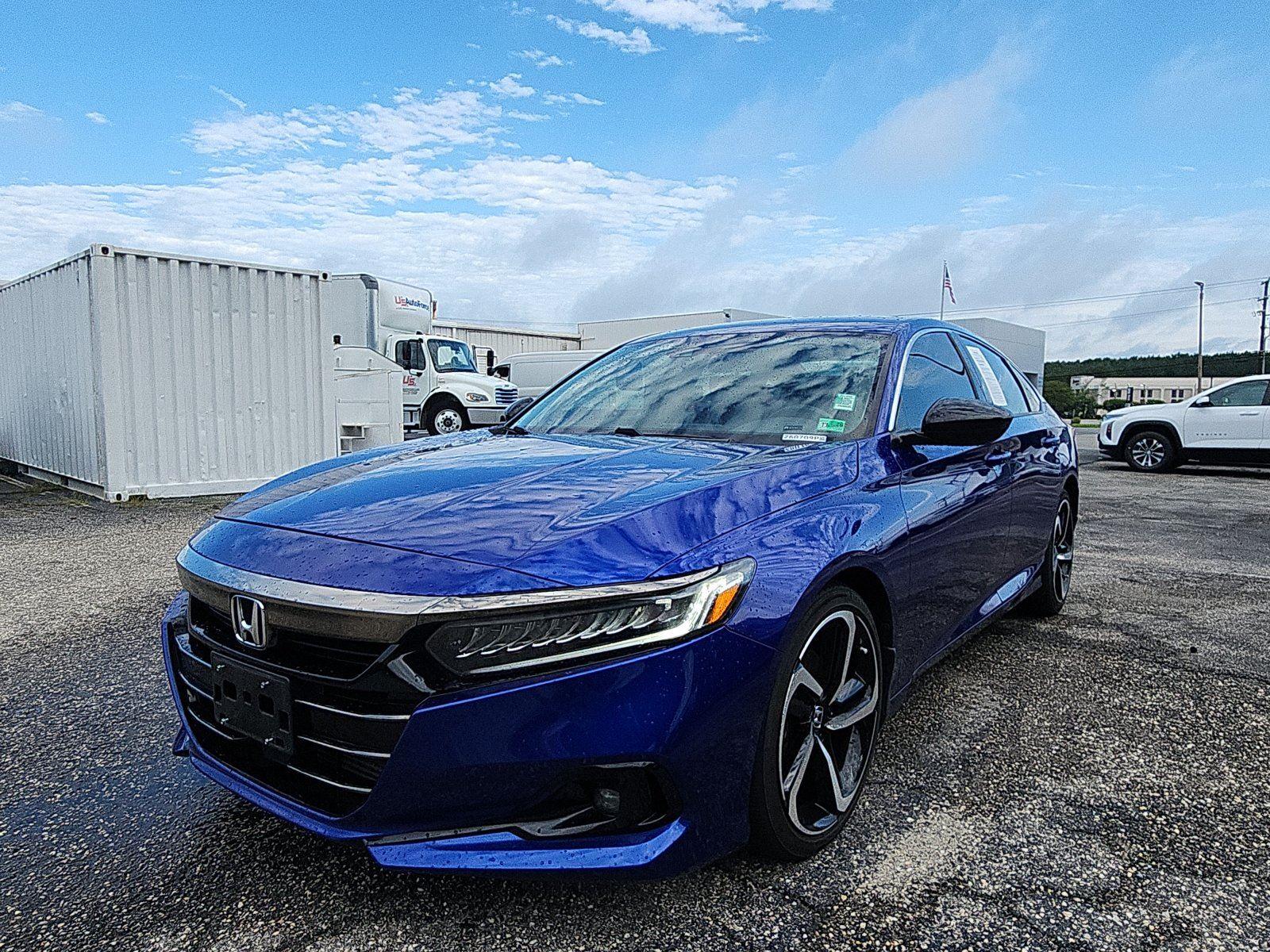 Still Night Pearl 2021 Honda Accord Sedan Front-Wheel Drive Continuously Variable Transmission