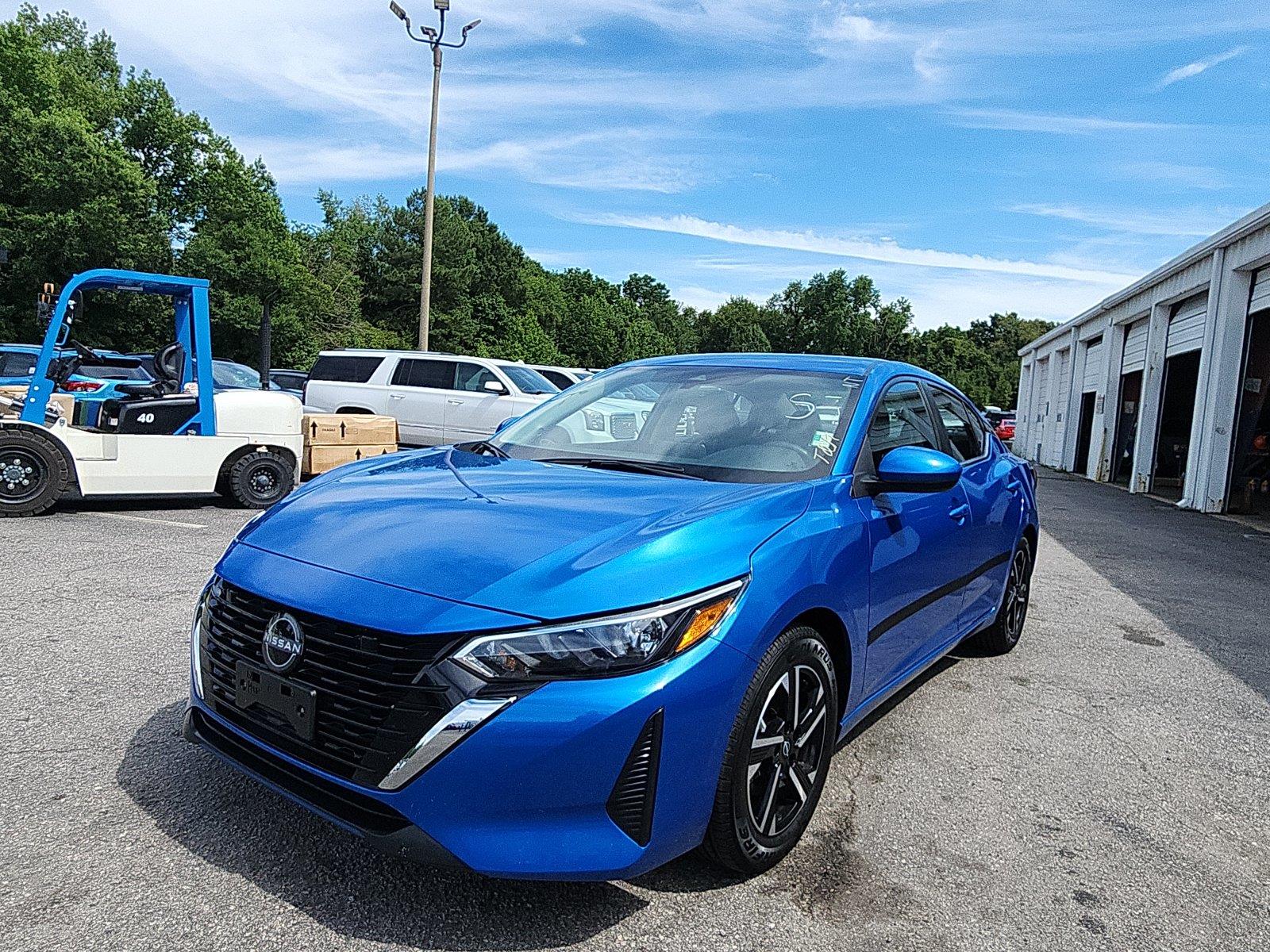 Electric Blue Metallic 2025 Nissan Sentra Sedan Front-Wheel Drive Continuously Variable Transmission
