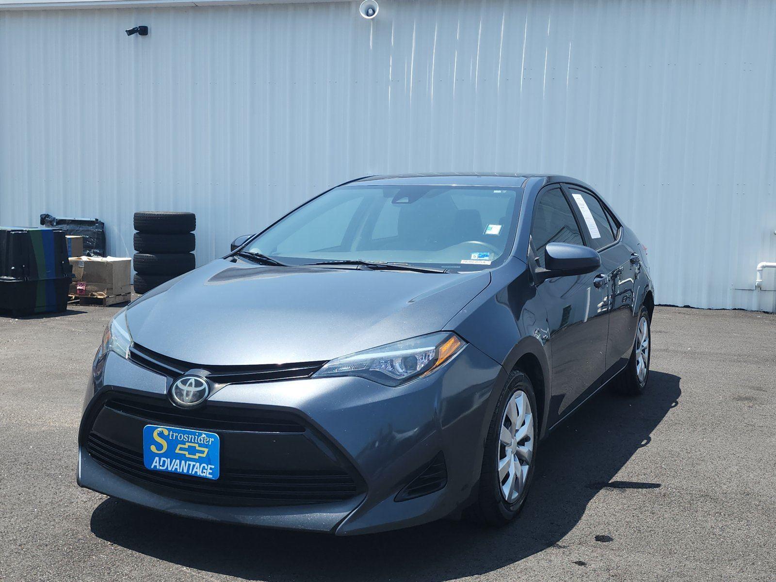 Slate Metallic 2019 Toyota Corolla Sedan Front-Wheel Drive Continuously Variable Transmission