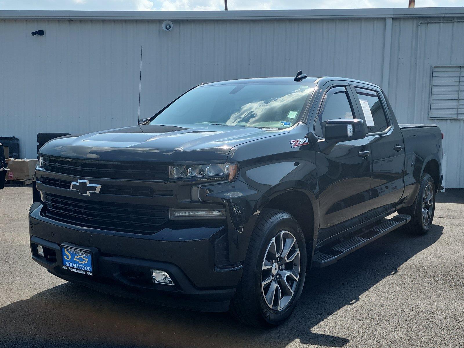 Black 2020 Chevrolet Silverado 1500 Pickup Truck Four-Wheel Drive 8-Speed Automatic