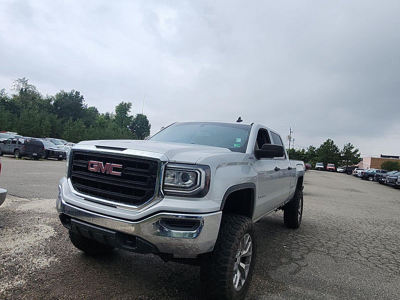 Quicksilver Metallic 2017 GMC Sierra 1500 Pickup Truck Four-Wheel Drive 6-Speed Automatic