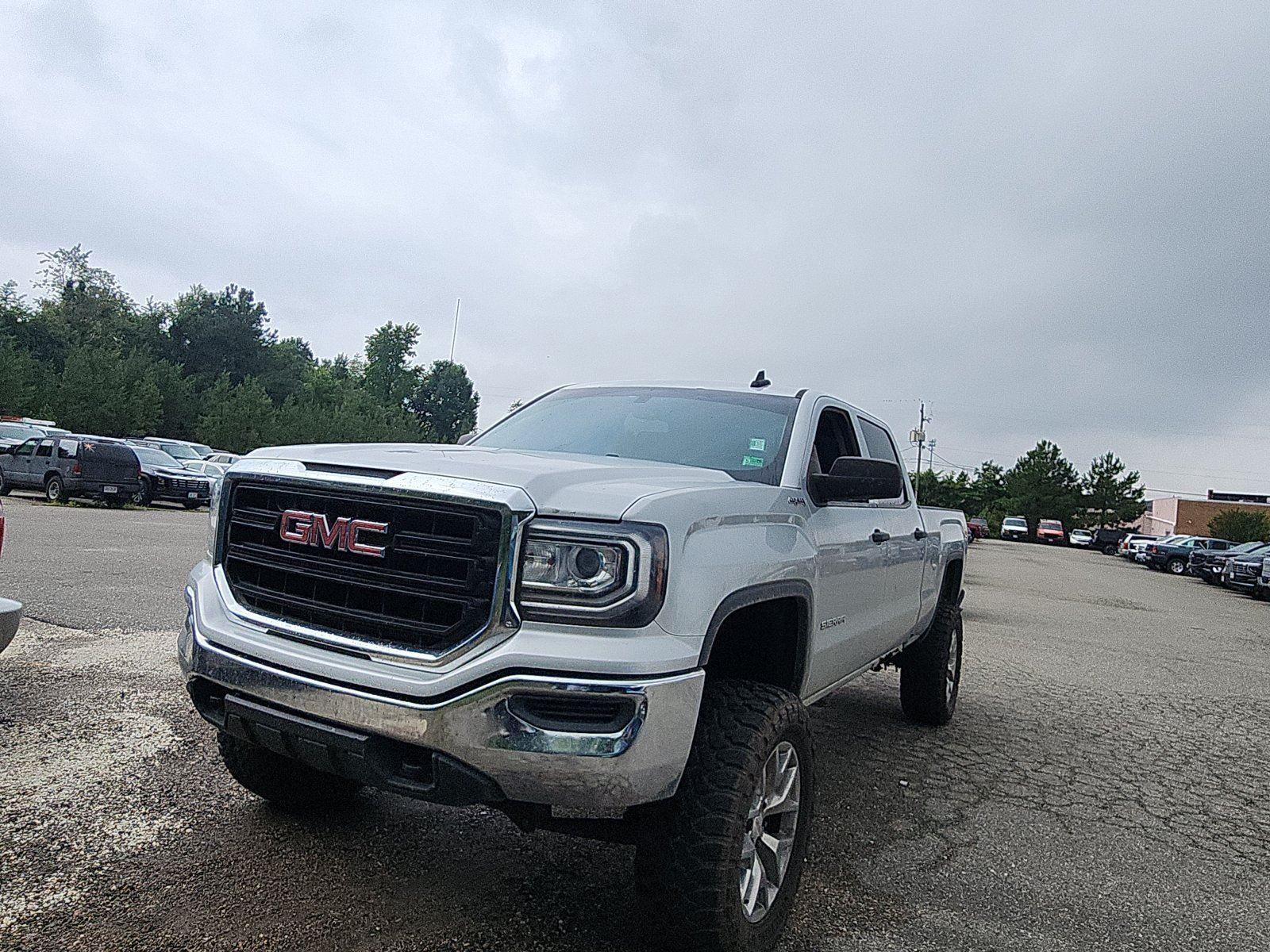 Quicksilver Metallic 2017 GMC Sierra 1500 Pickup Truck Four-Wheel Drive 6-Speed Automatic