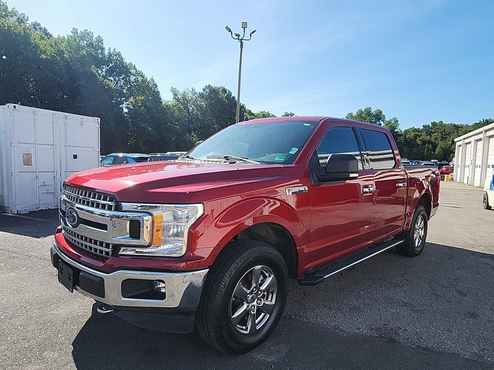 Ruby Red Metallic Tinted Clearcoat 2019 Ford F-150 Pickup Truck Four-Wheel Drive 6-Speed Automatic