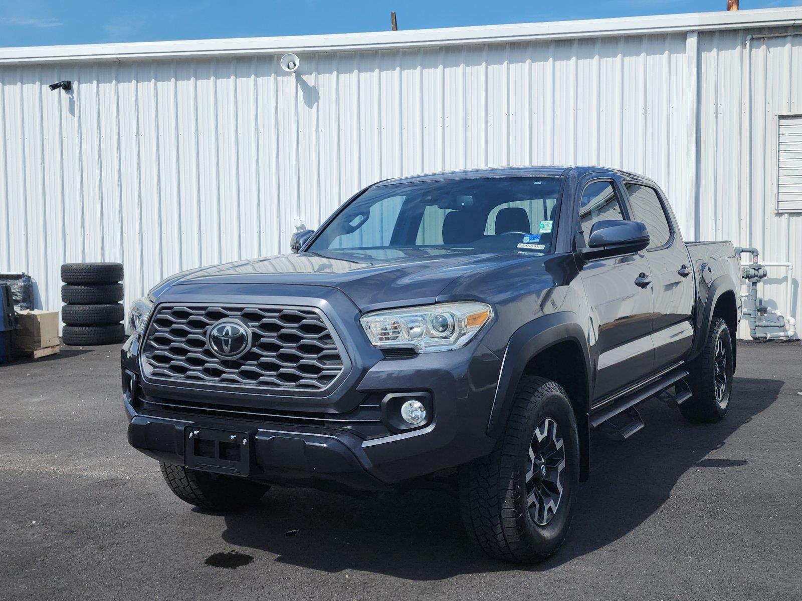 Magnetic Gray Metallic 2021 Toyota Tacoma Pickup Truck Four-Wheel Drive Automatic