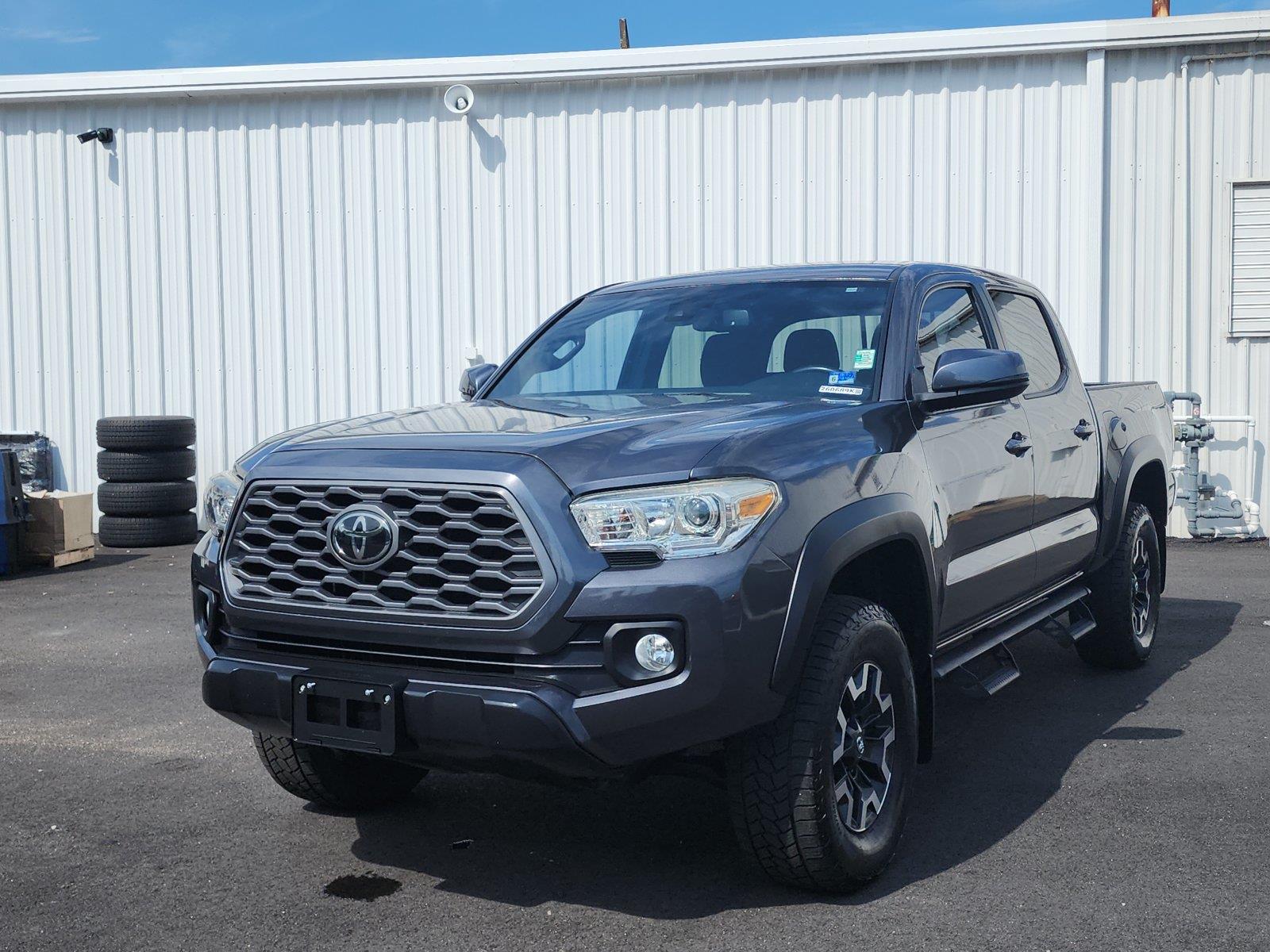 Magnetic Gray Metallic 2021 Toyota Tacoma Pickup Truck Four-Wheel Drive Automatic