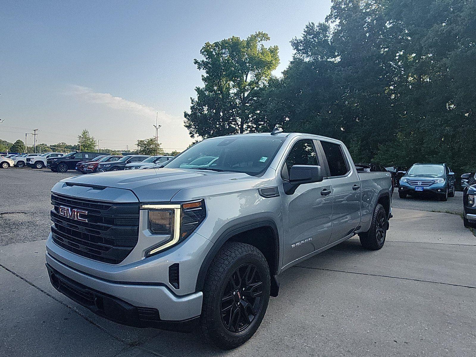 Sterling Metallic 2024 GMC Sierra 1500 Pickup Truck Four-Wheel Drive 8-Speed Automatic