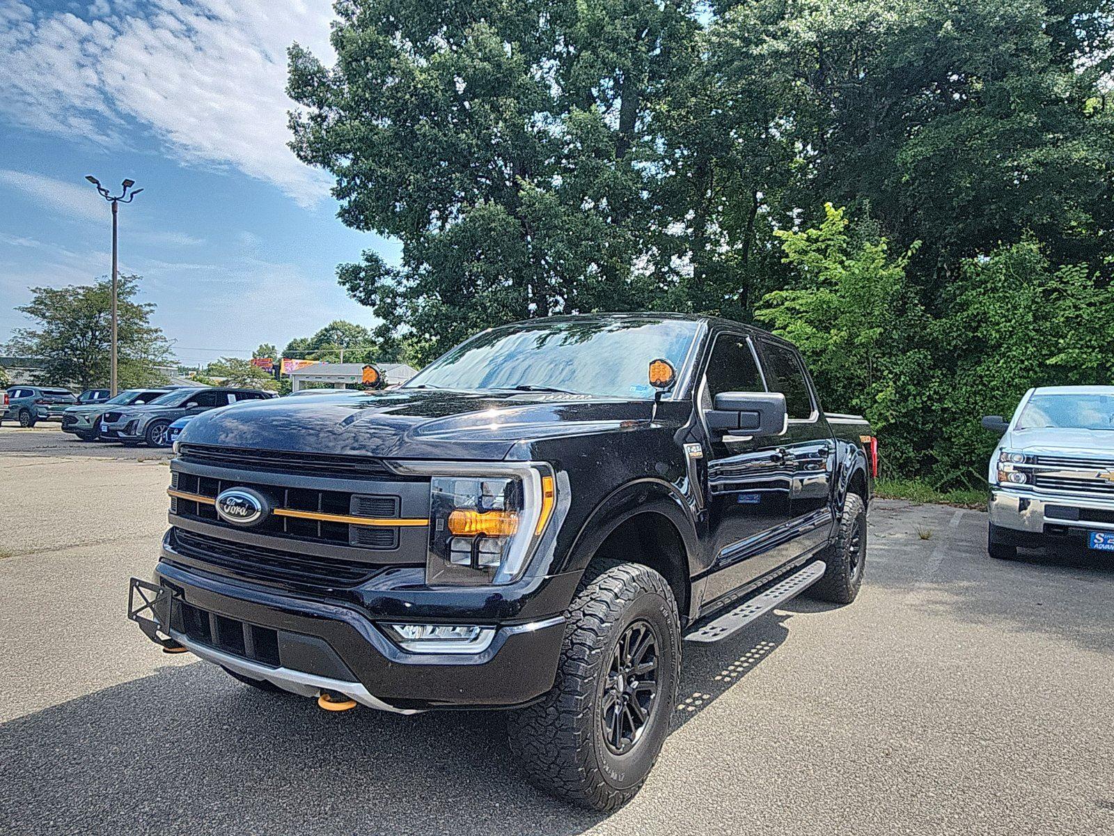 Agate Black Metallic 2021 Ford F-150 Pickup Truck Four-Wheel Drive Automatic