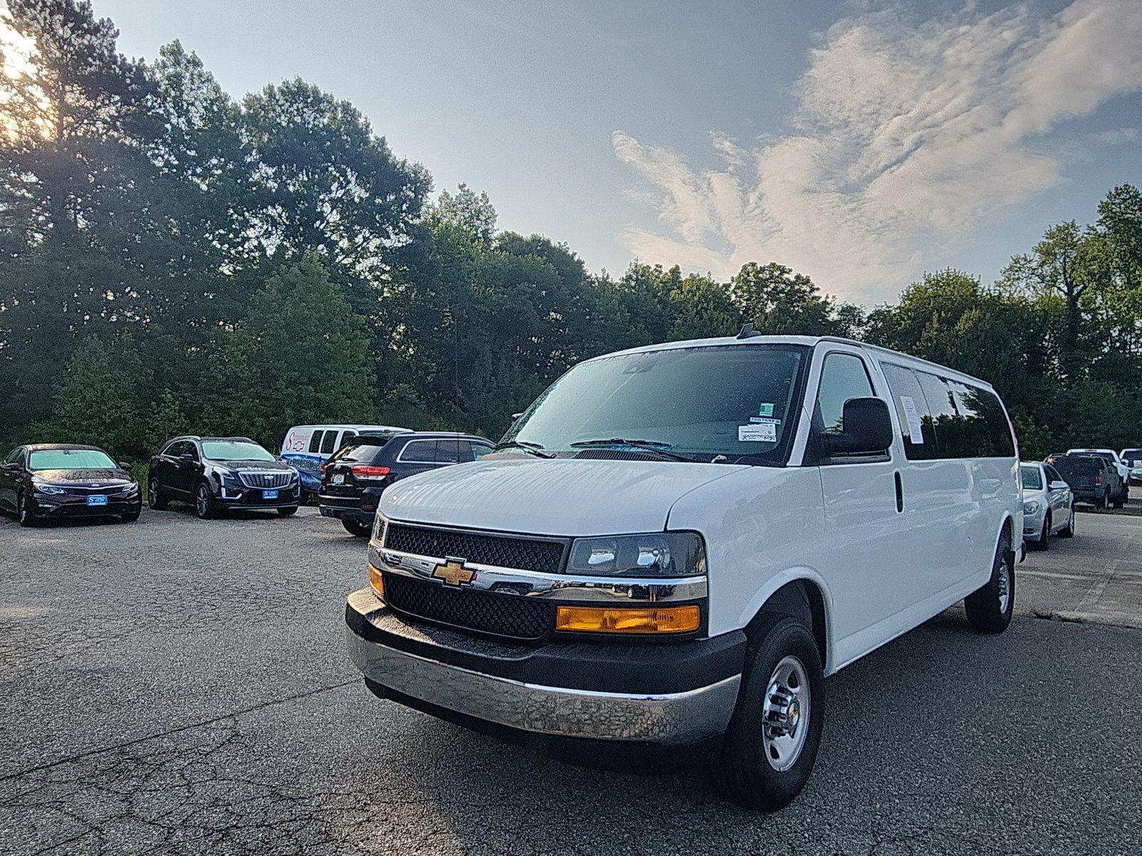 Summit White 2025 Chevrolet Express Van Rear-Wheel Drive 8-Speed Automatic