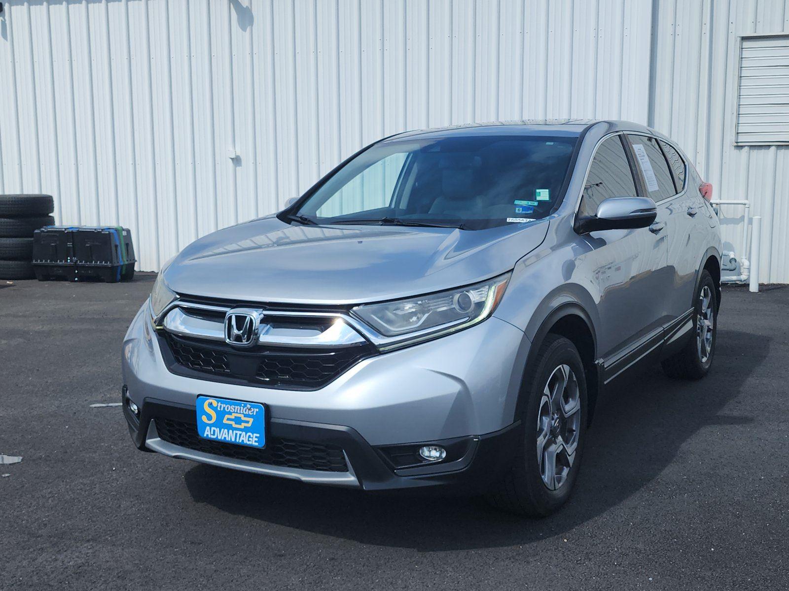 Lunar Silver Metallic 2018 Honda CR-V SUV / Crossover All-Wheel Drive Continuously Variable Transmission