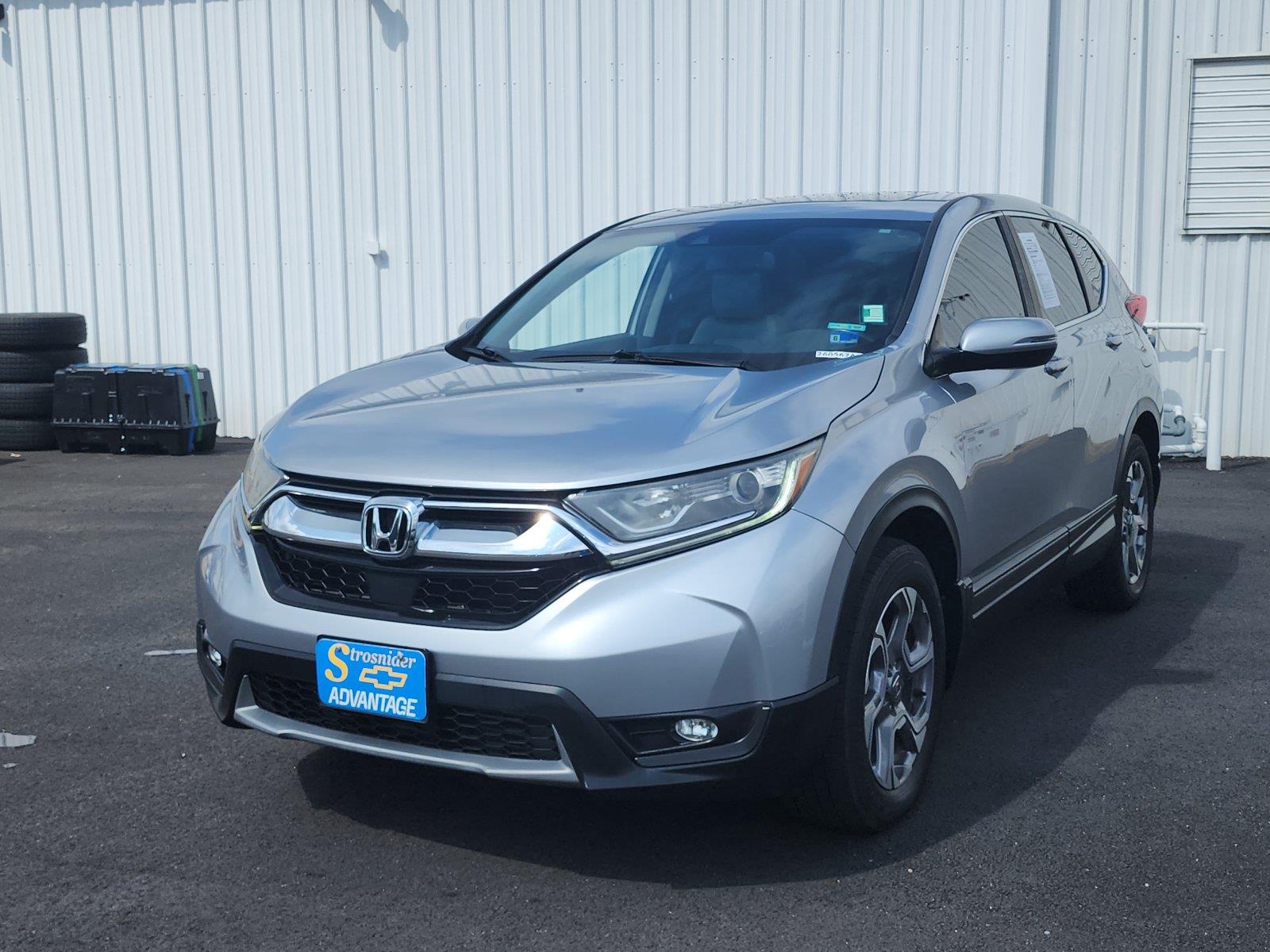 Lunar Silver Metallic 2018 Honda CR-V SUV / Crossover All-Wheel Drive Continuously Variable Transmission