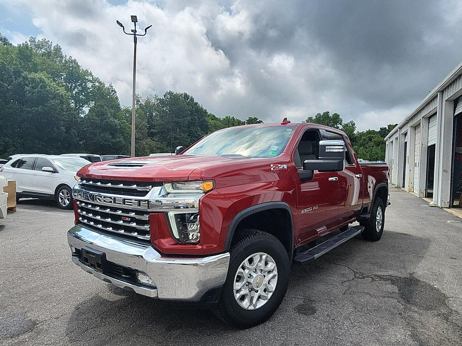 Cherry Red Tintcoat 2022 Chevrolet Silverado 2500HD Pickup Truck Four-Wheel Drive 6-Speed Automatic
